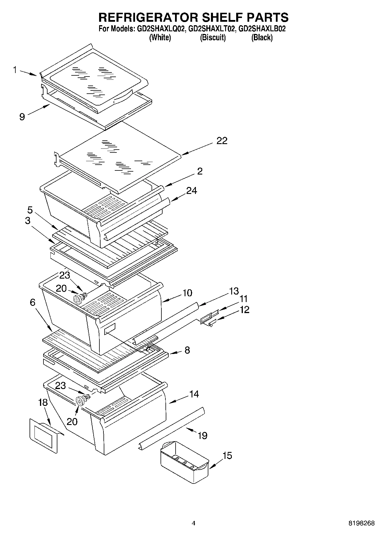 03 - REFRIGERATOR SHELF