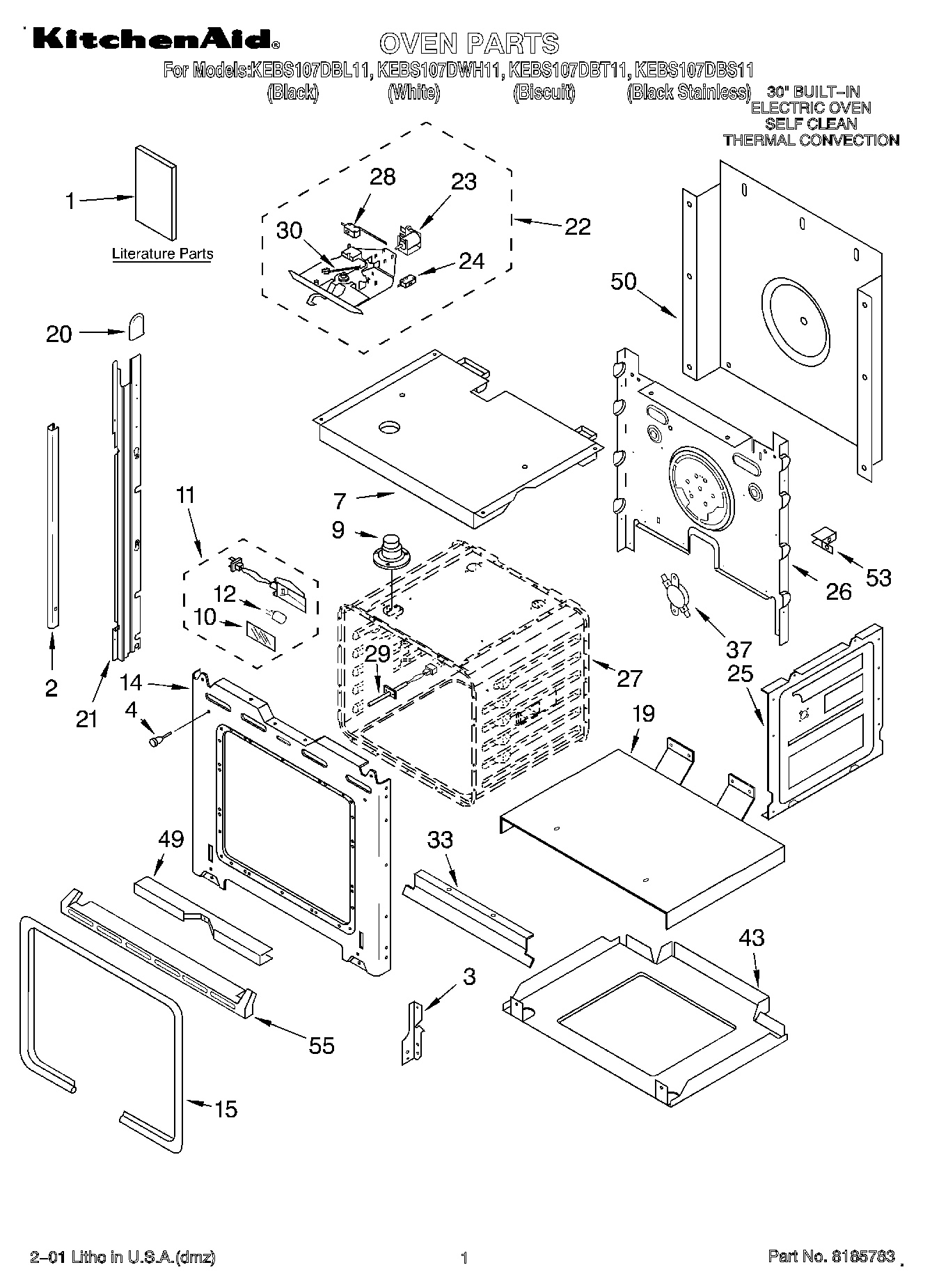 01 - OVEN, LITERATURE