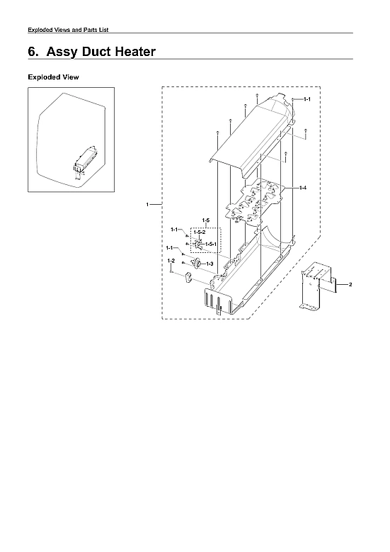 Heater Duct Assembly