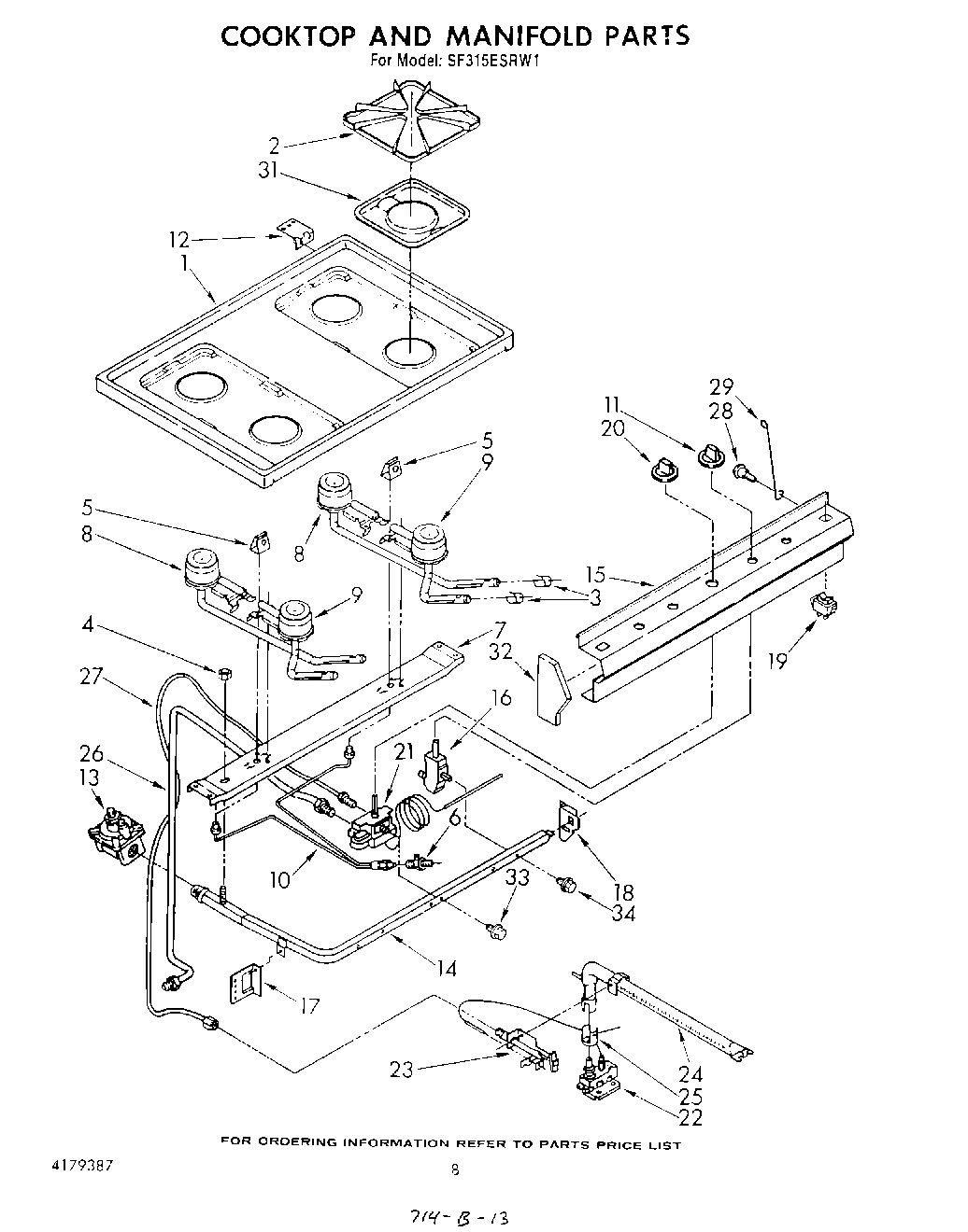 06 - COOK TOP AND MANIFOLD , LITERATURE