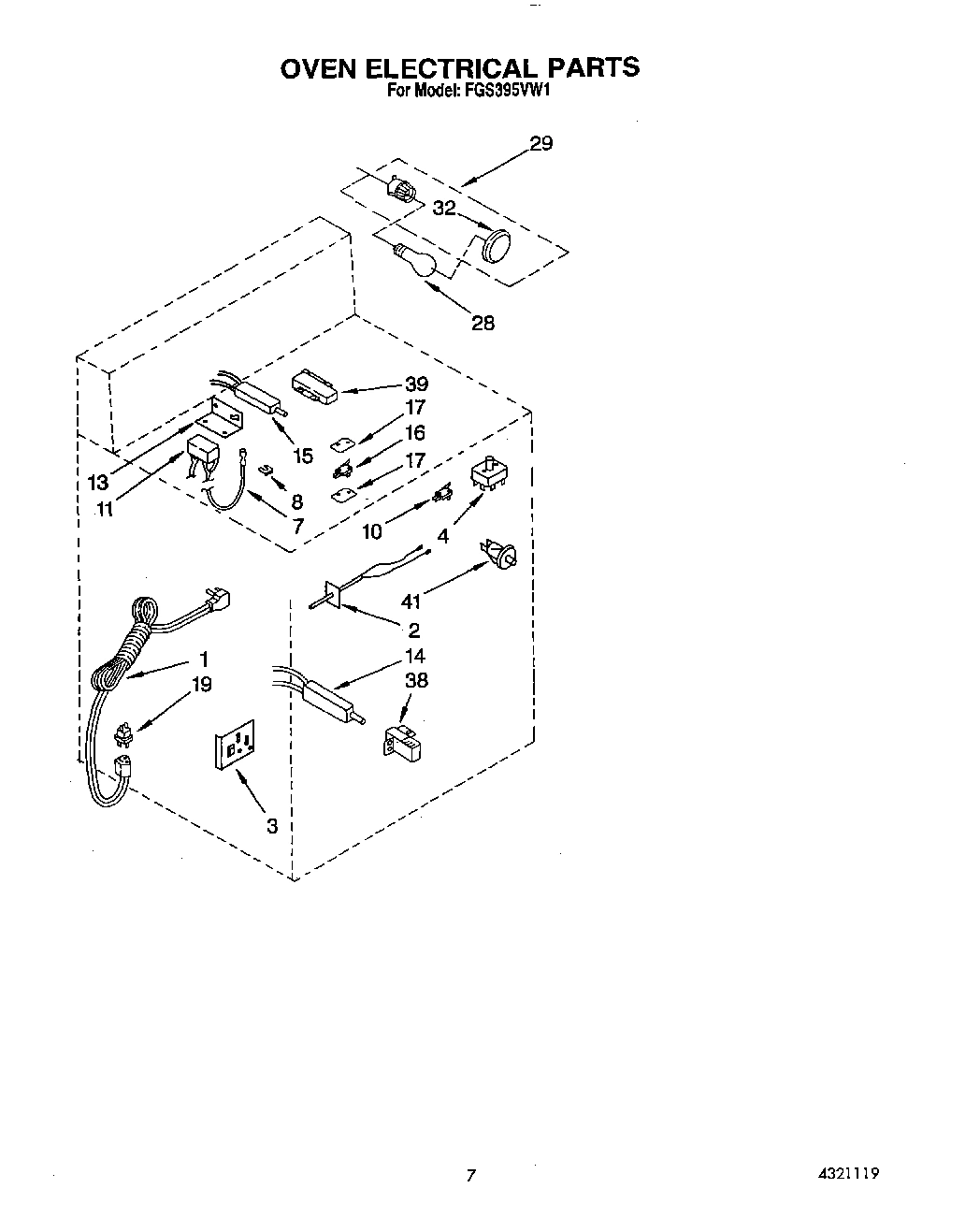 05 - OVEN ELECTRICAL, LIT/OPTIONAL