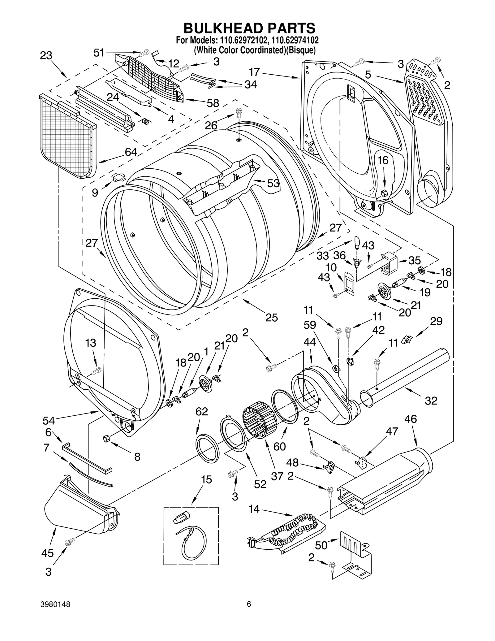 BULKHEAD PARTS