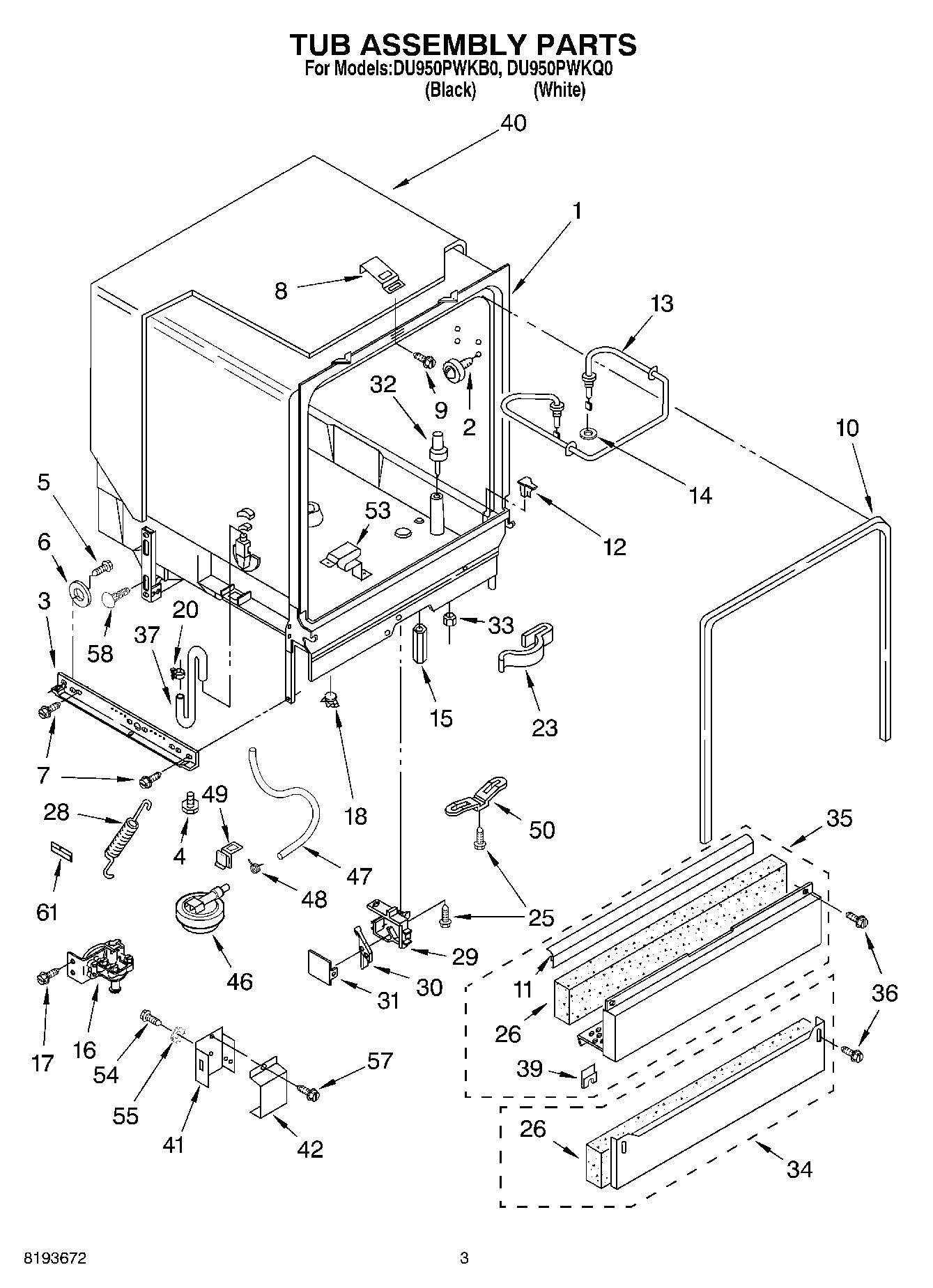 03 - TUB ASSEMBLY