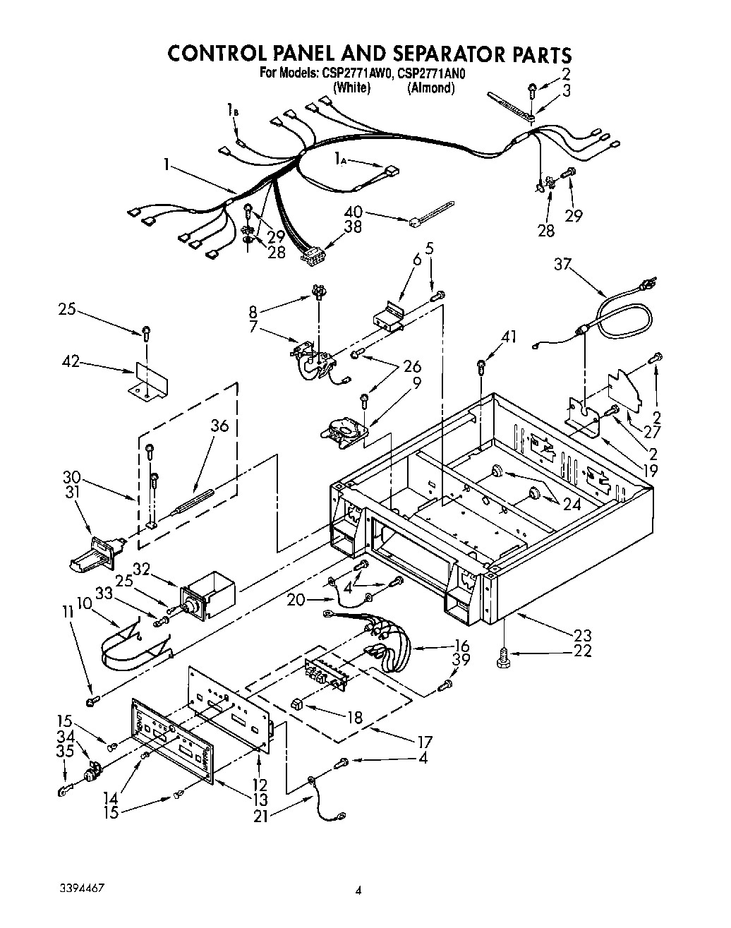 02 - CONTROL PANEL AND SEPARATOR