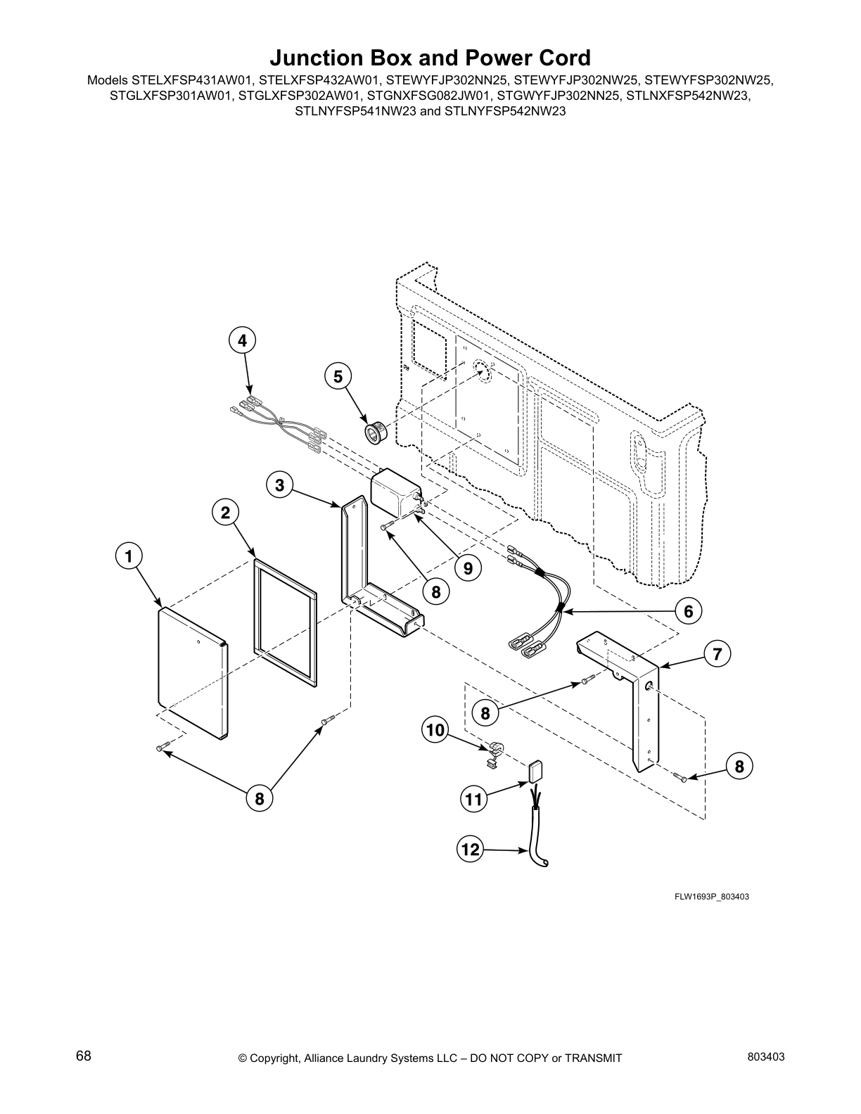 Junction Box and Power Cord