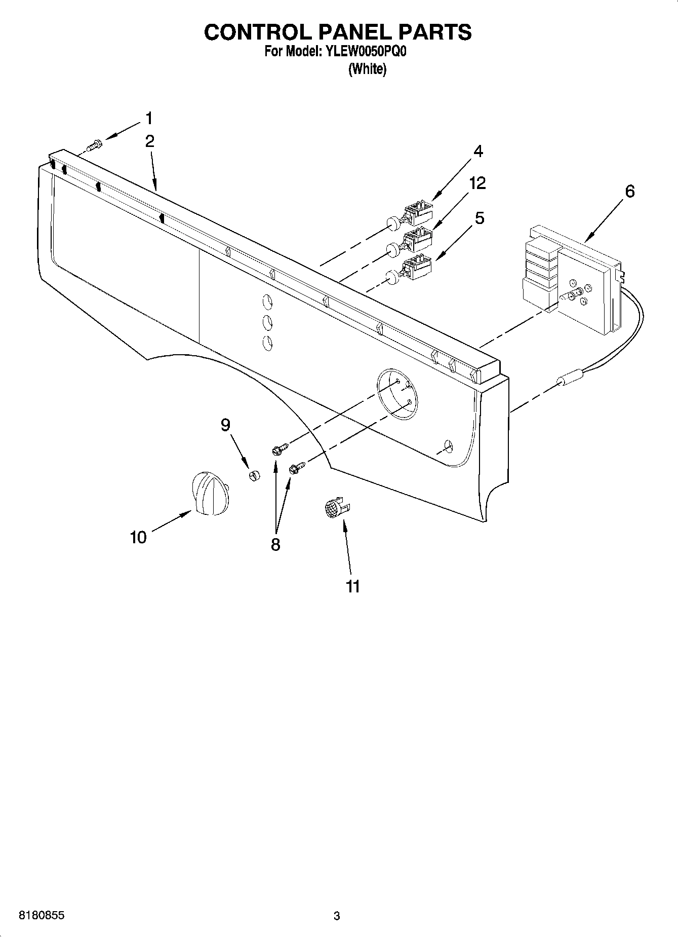 02 - CONTROL PANEL PARTS