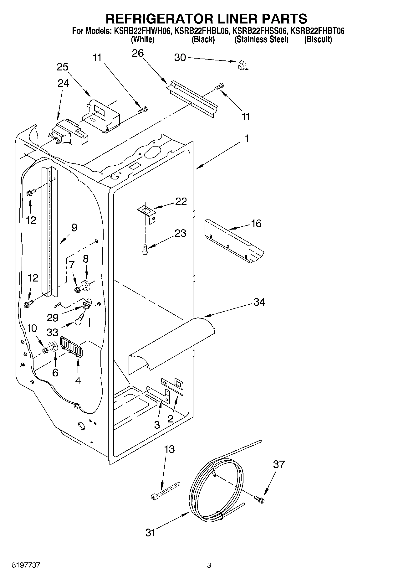 02 - REFRIGERATOR LINER