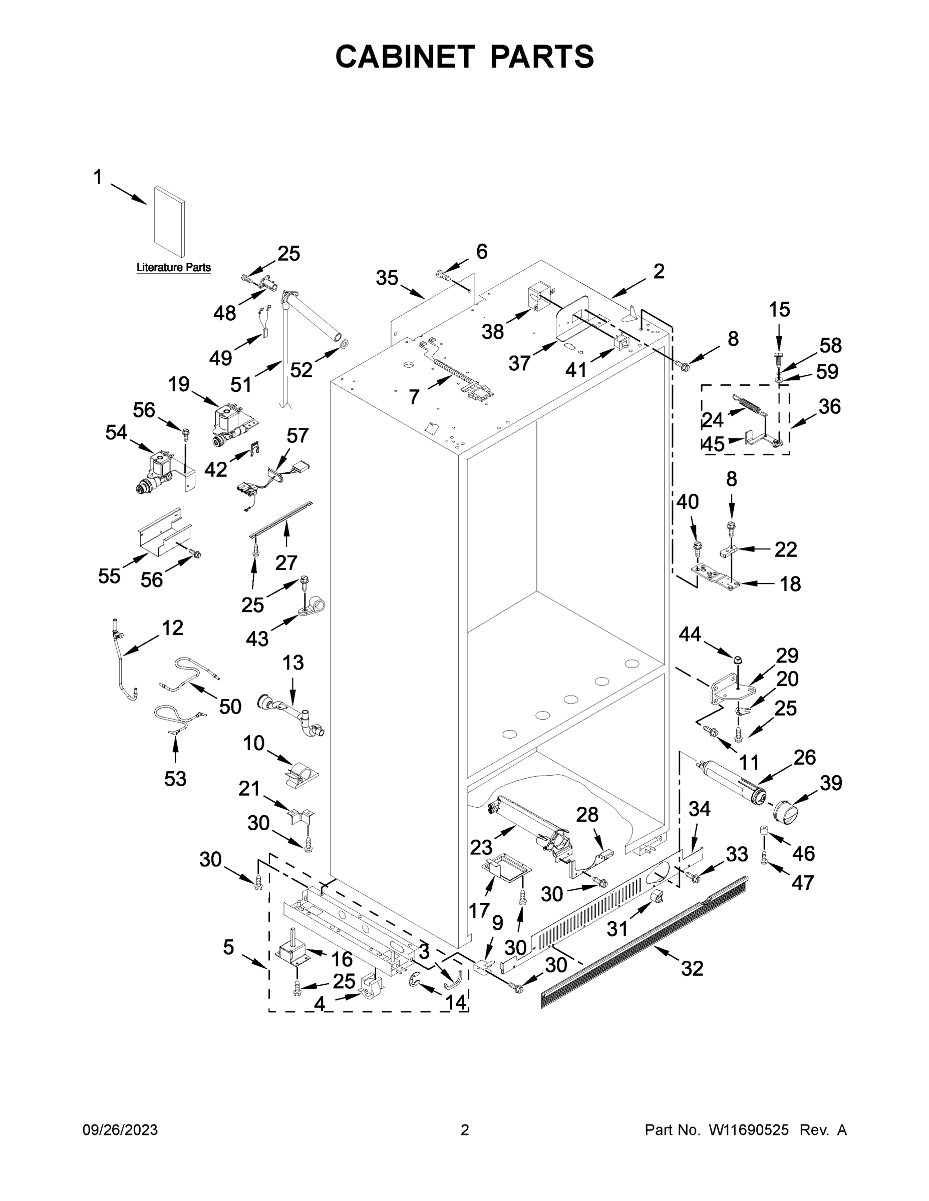 02 - CABINET PARTS