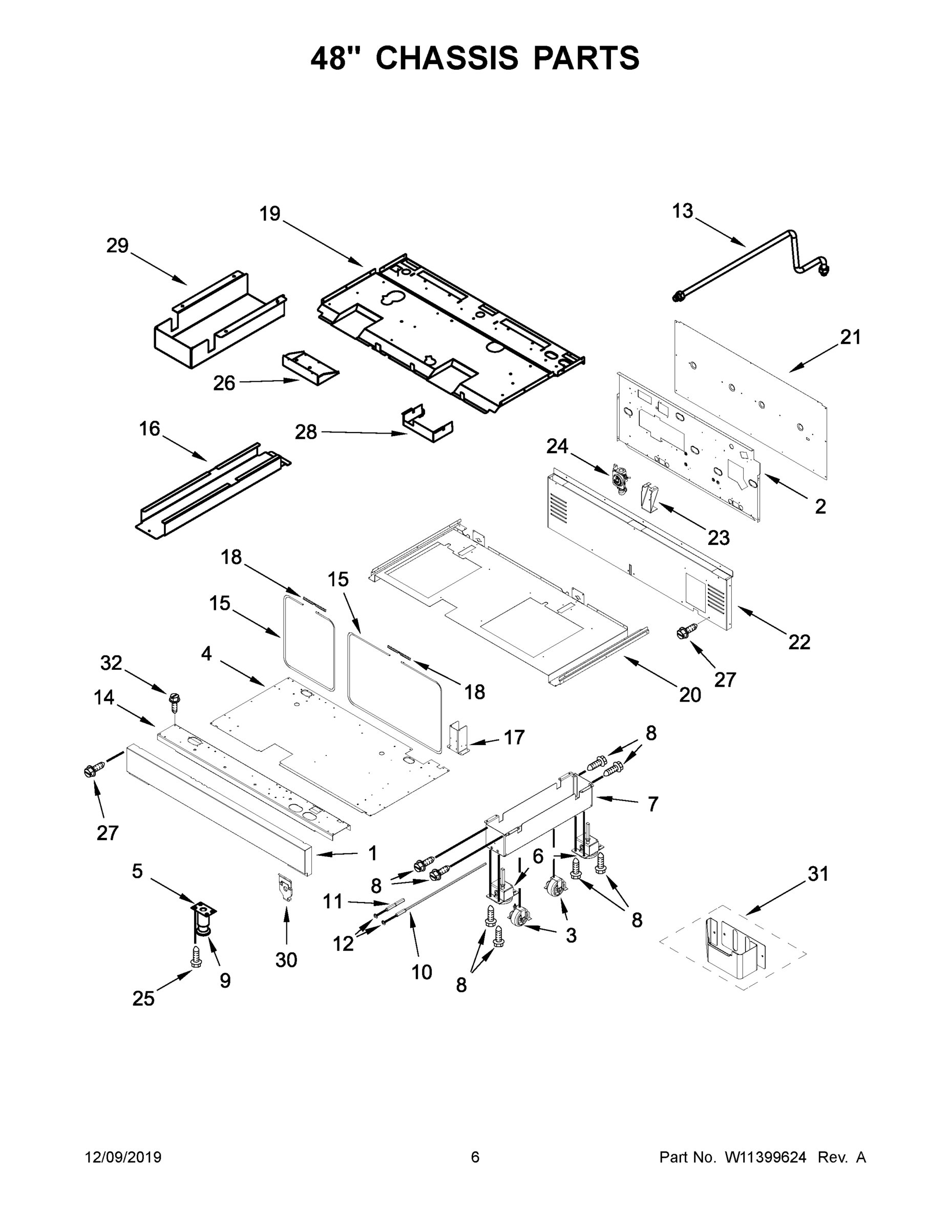 04 - 48" CHASSIS PARTS