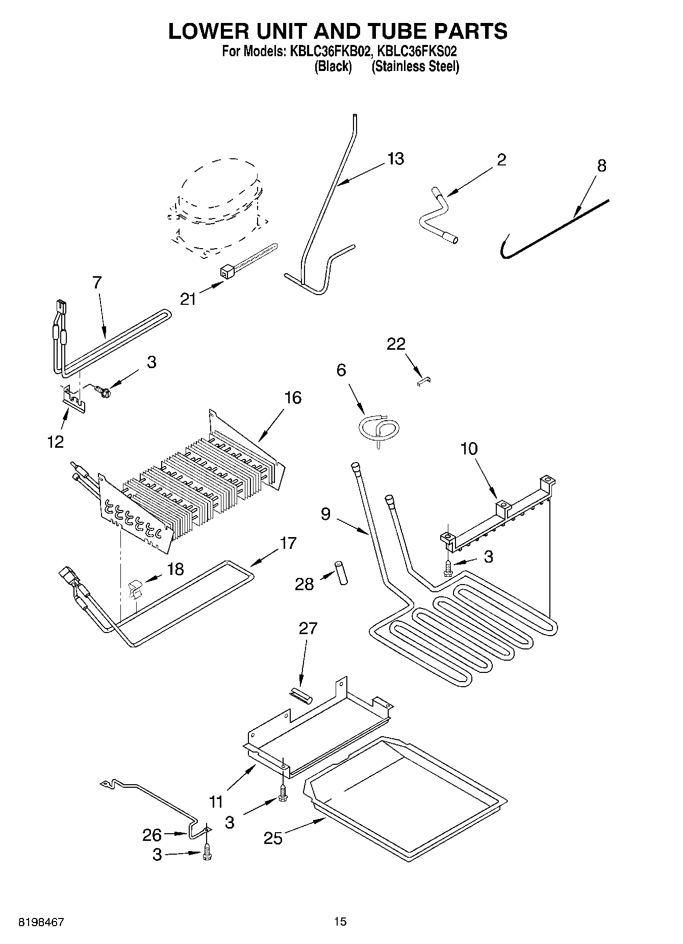 09 - LOWER UNIT AND TUBE PARTS