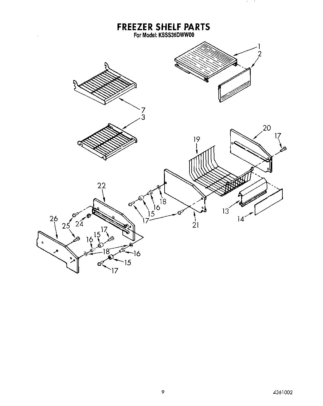 07 - FREEZER SHELF