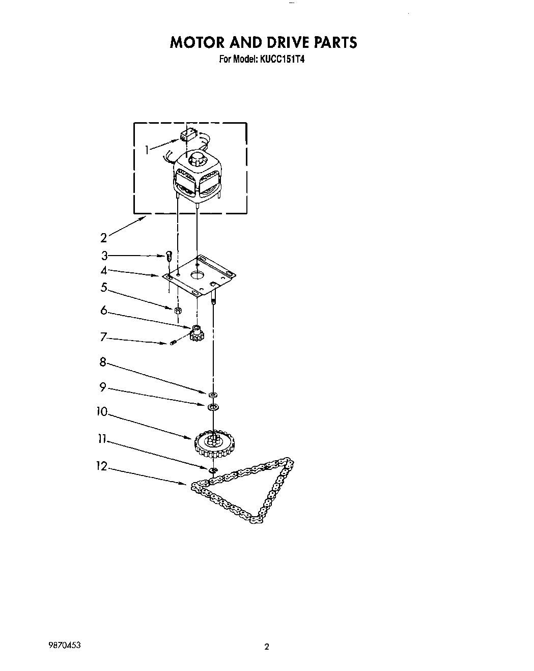 02 - MOTOR AND DRIVE, LIT/OPTIONAL