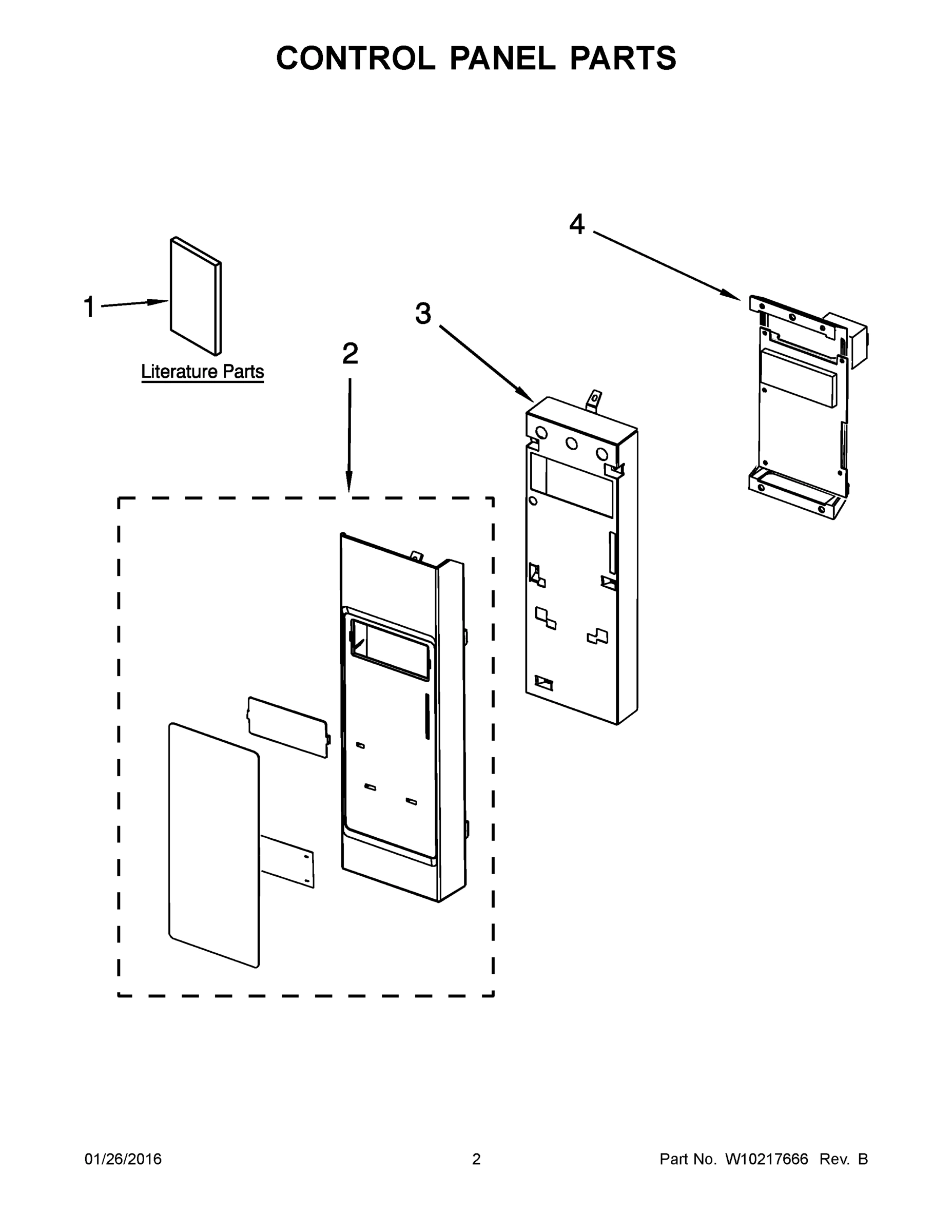 02 - CONTROL PANEL PARTS