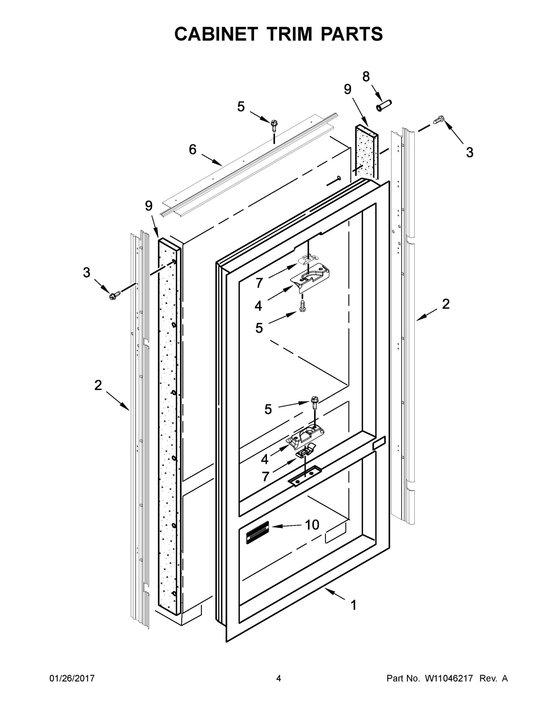 03 - CABINET TRIM PARTS