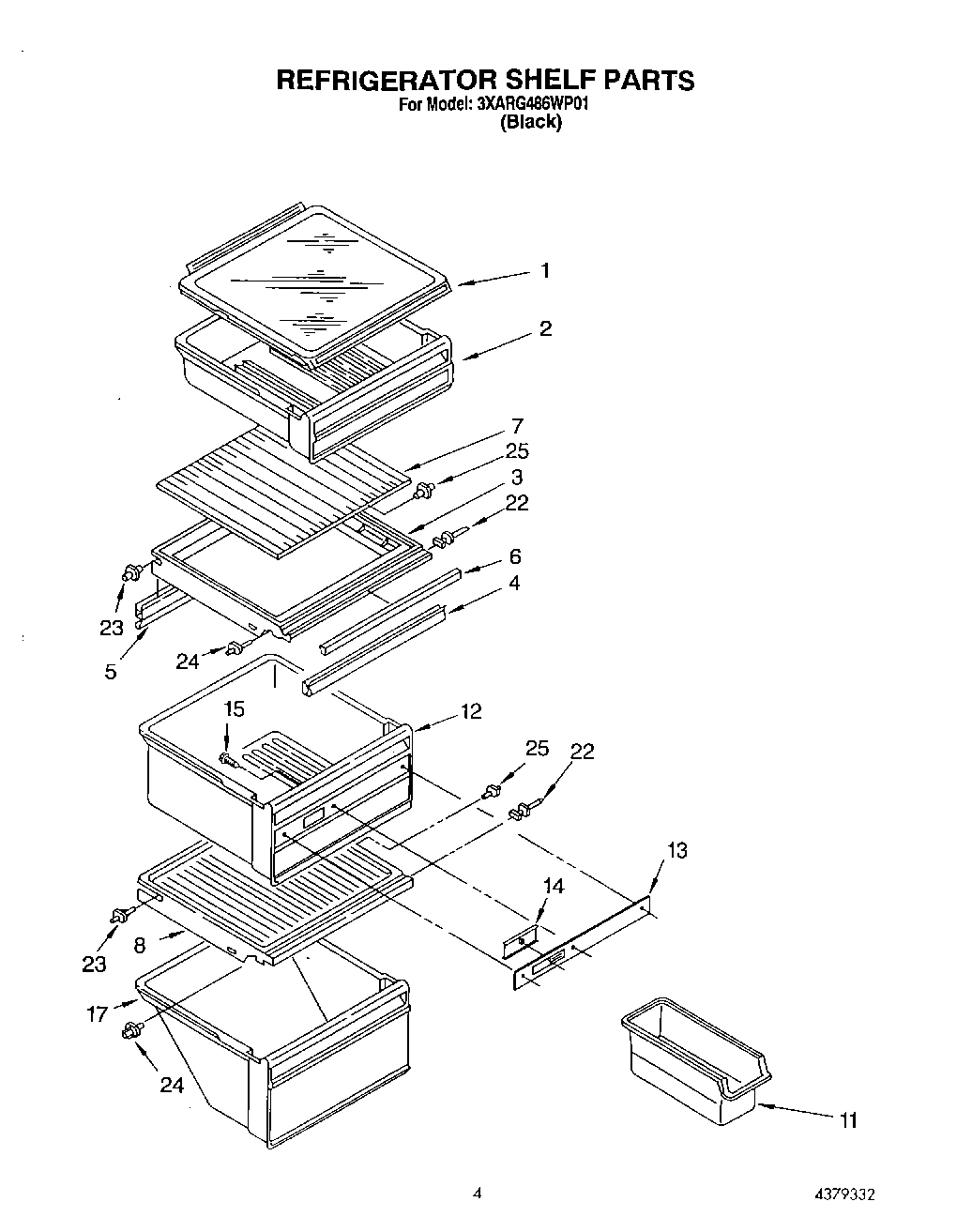 03 - REFRIGERATOR SHELF