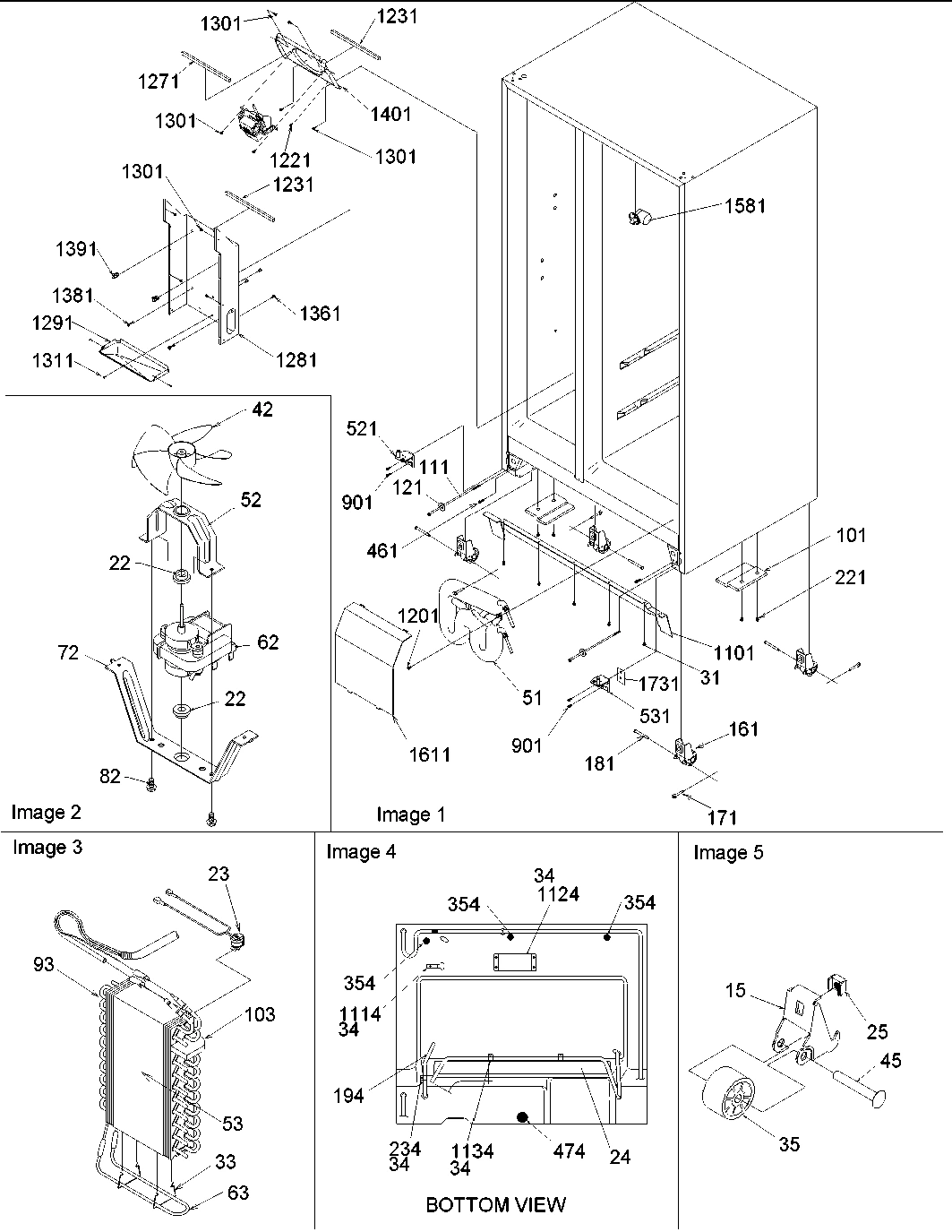 03 - Drain, Rollers, and Evap Assy