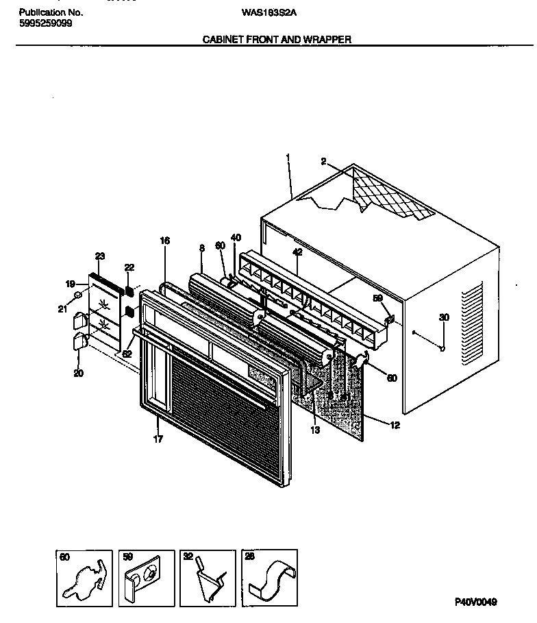 02 - CABINET FRONT AND WRAPPER