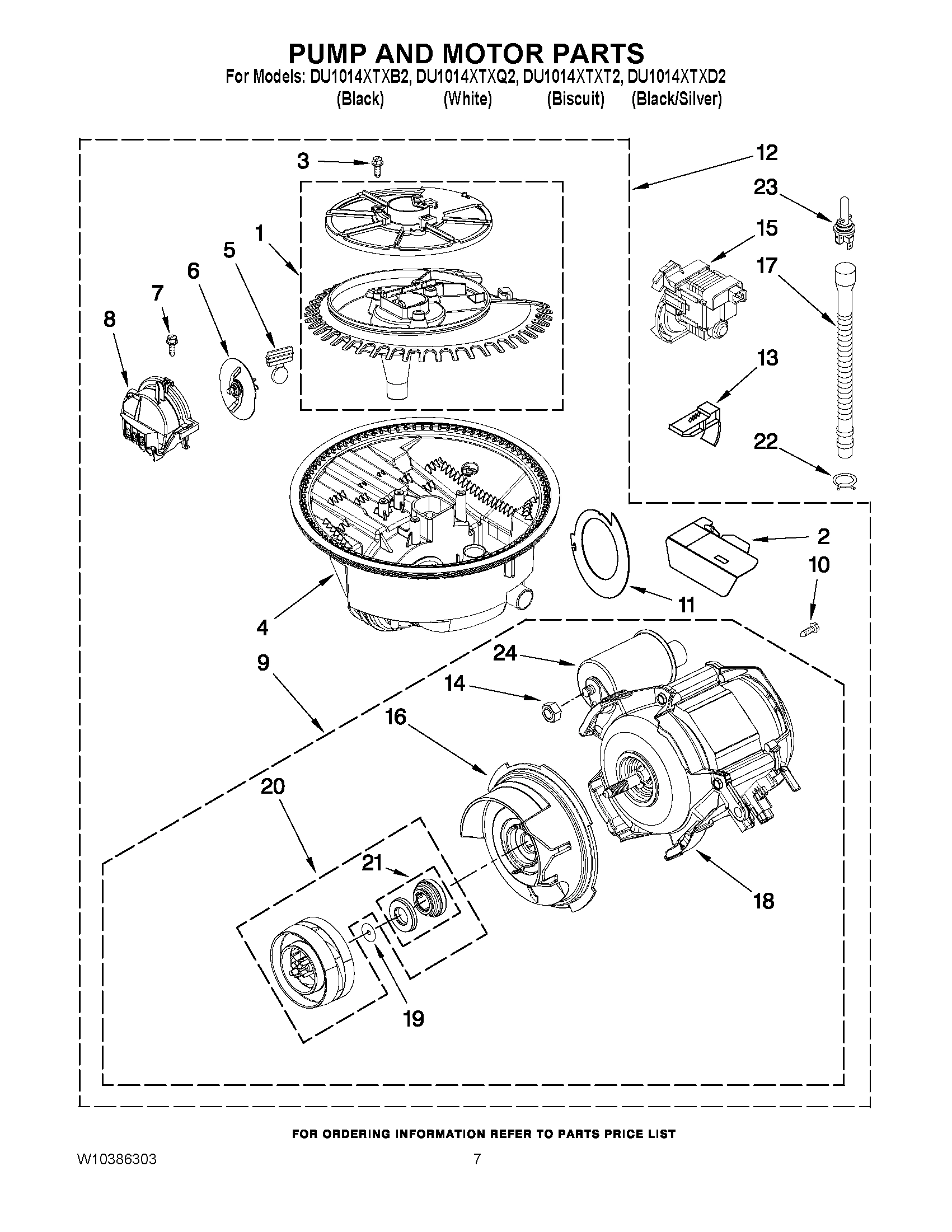 06 - PUMP AND MOTOR PARTS