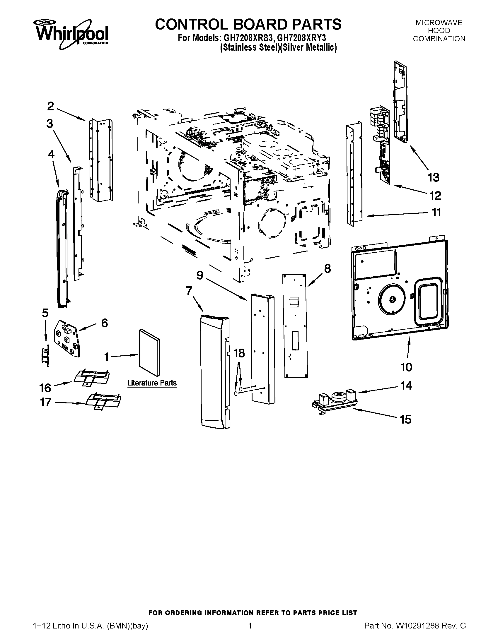 01 - CONTROL BOARD PARTS
