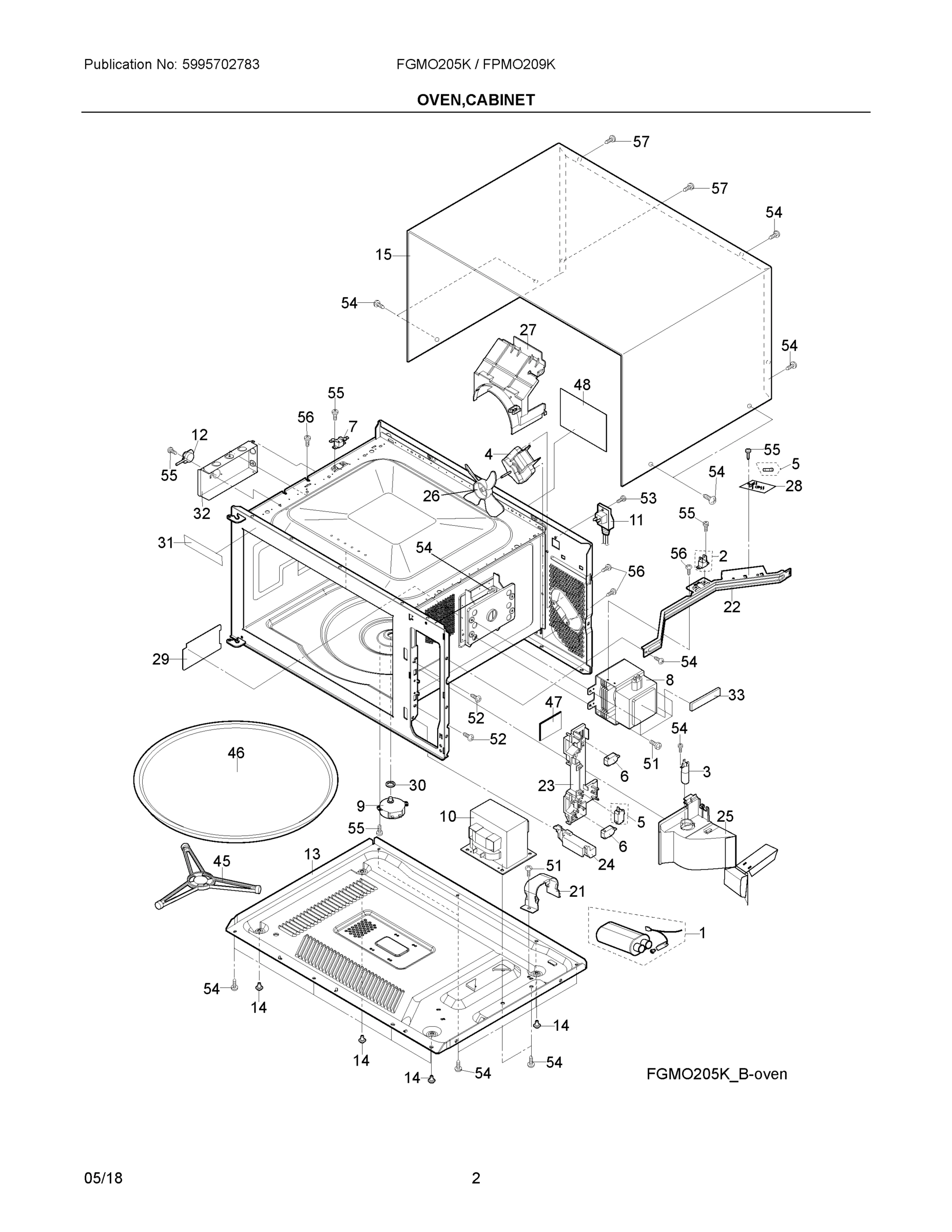 02 - OVEN, CABINET