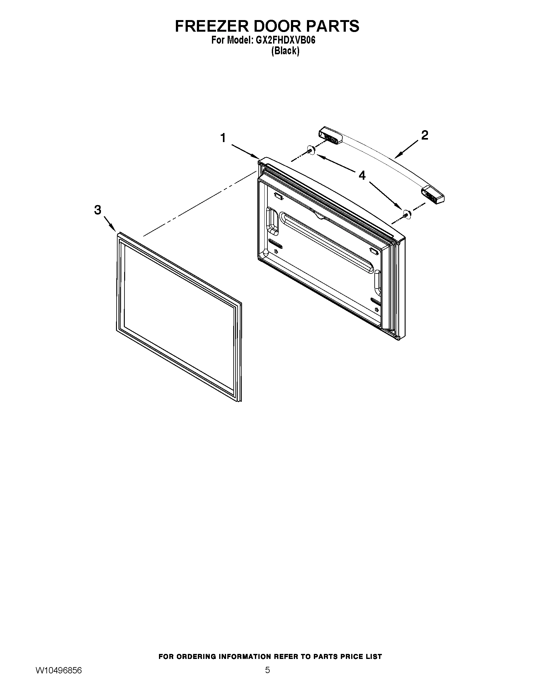 03 - FREEZER DOOR PARTS
