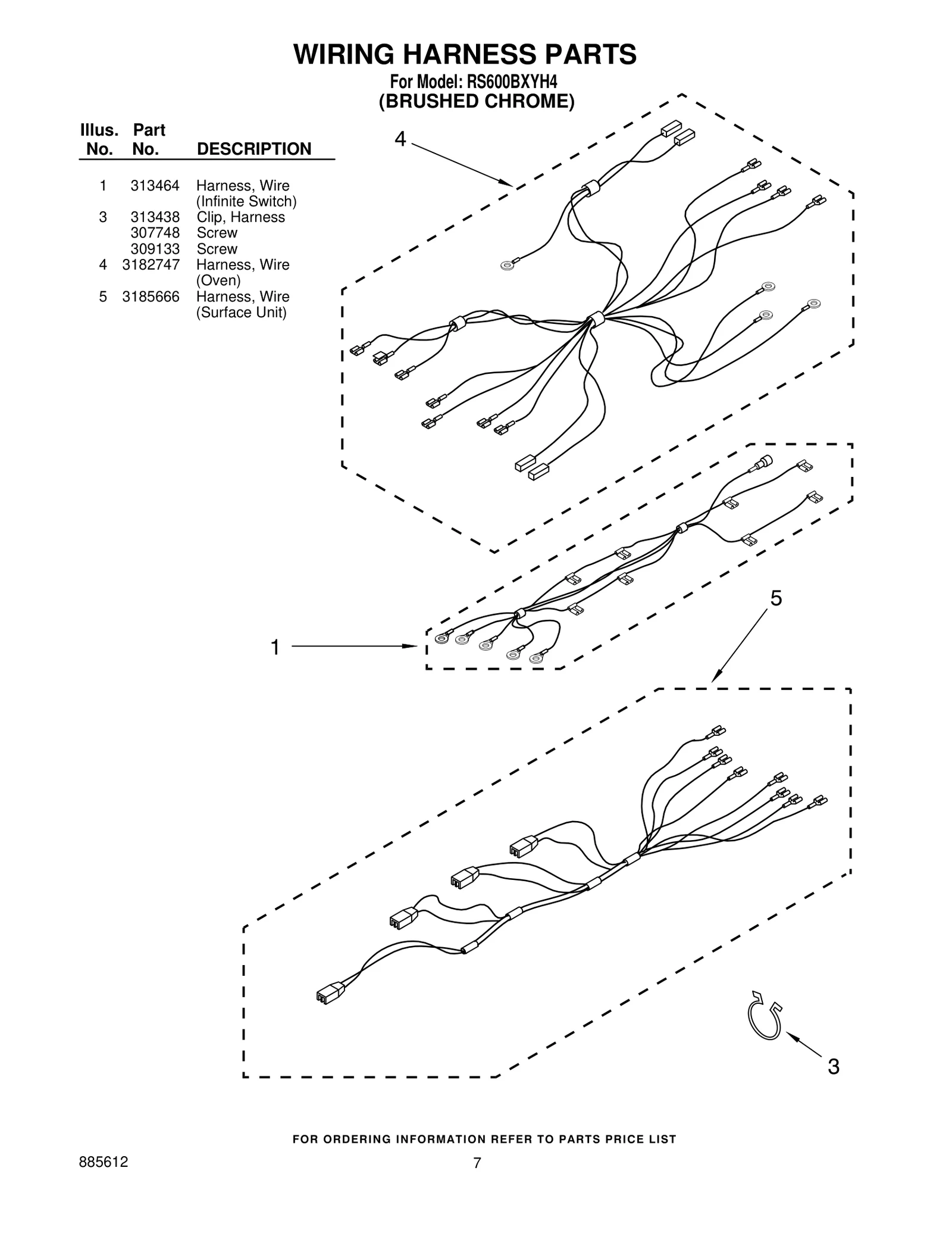 WIRING HARNESS PARTS