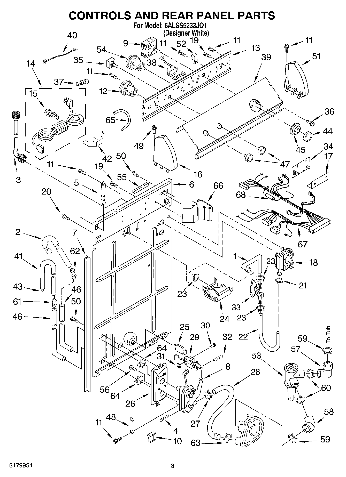 02 - CONTROLS AND REAR PANEL PARTS