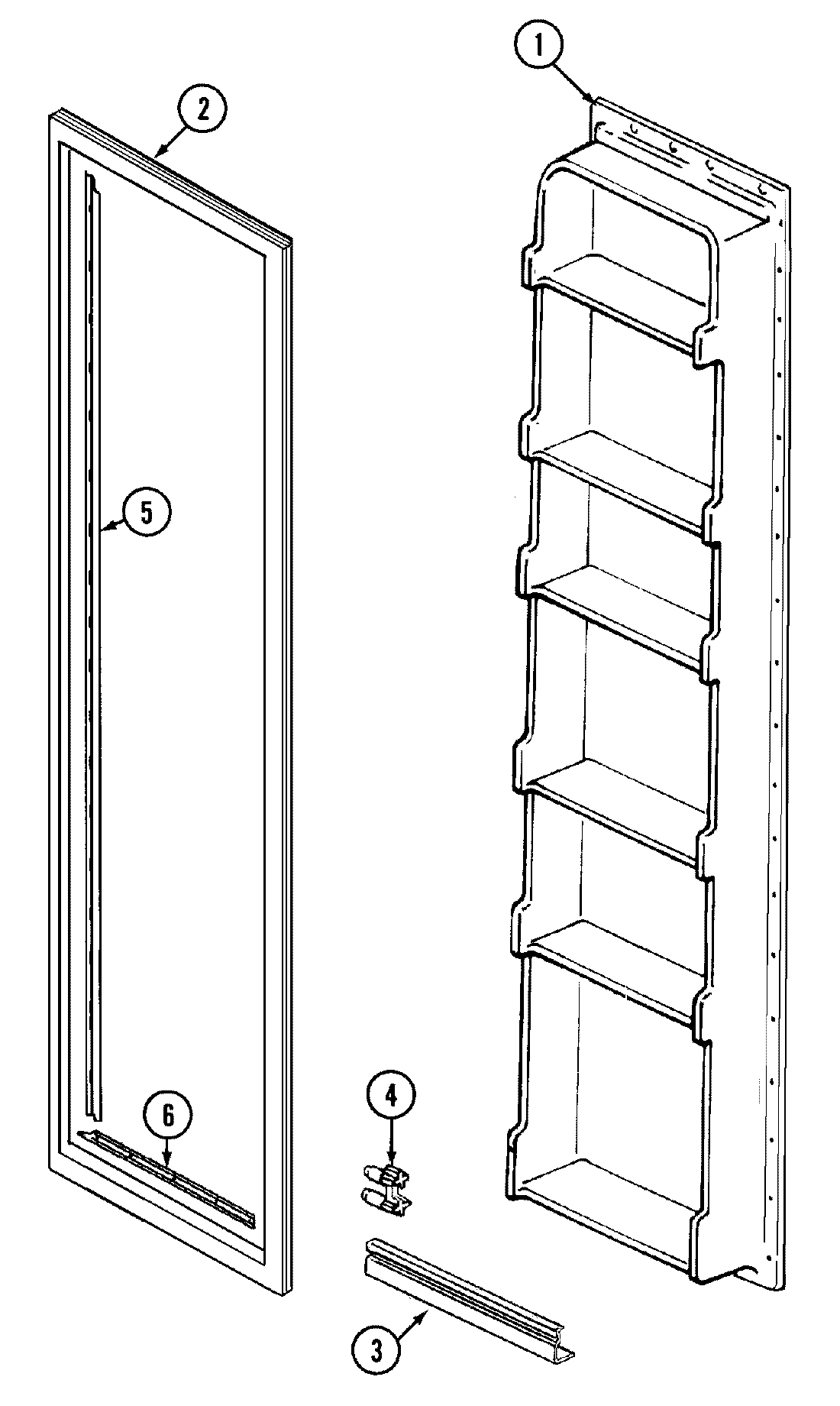 02 - FREEZER INNER DOOR