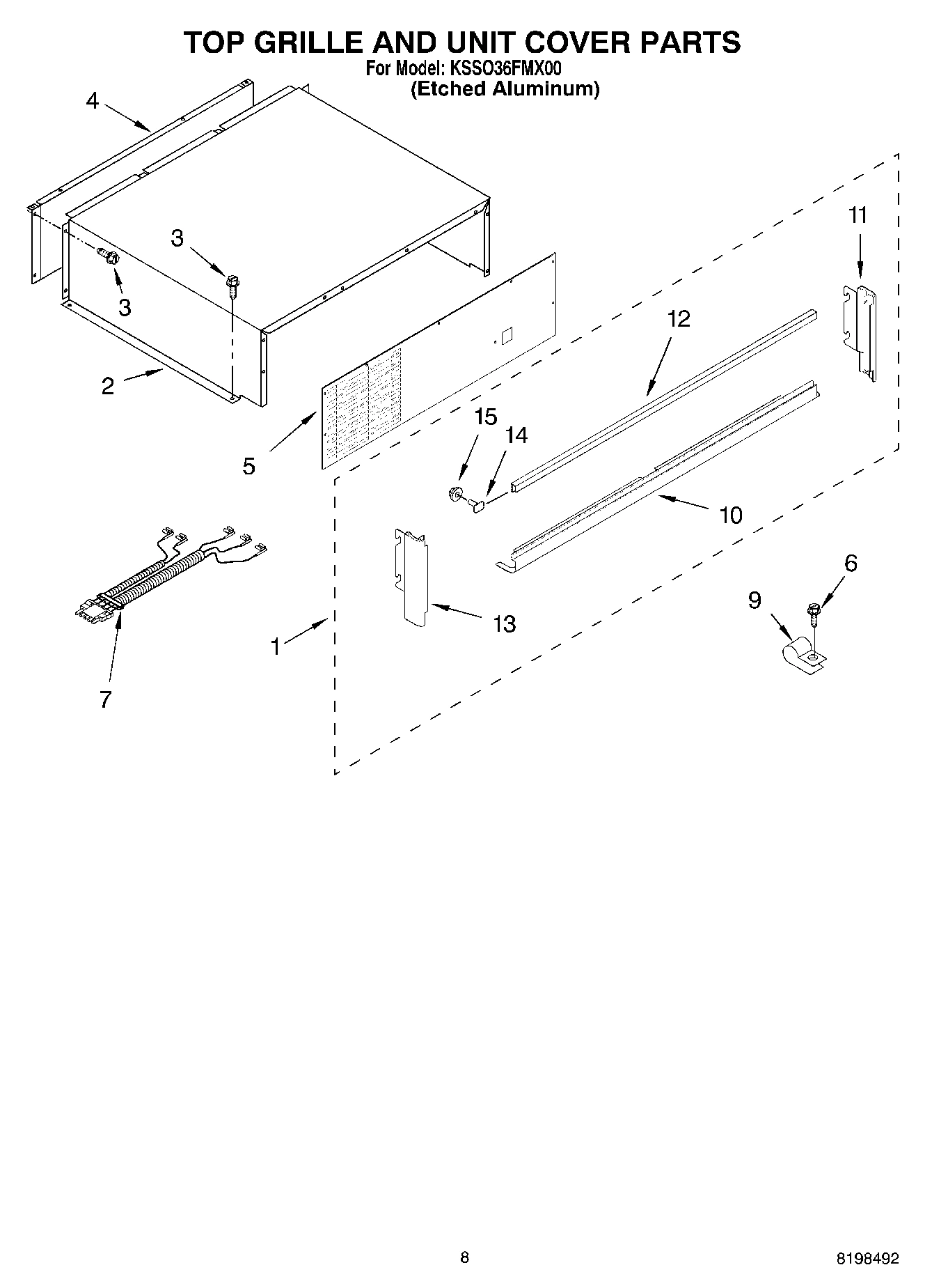 06 - TOP GRILLE AND UNIT COVER PARTS