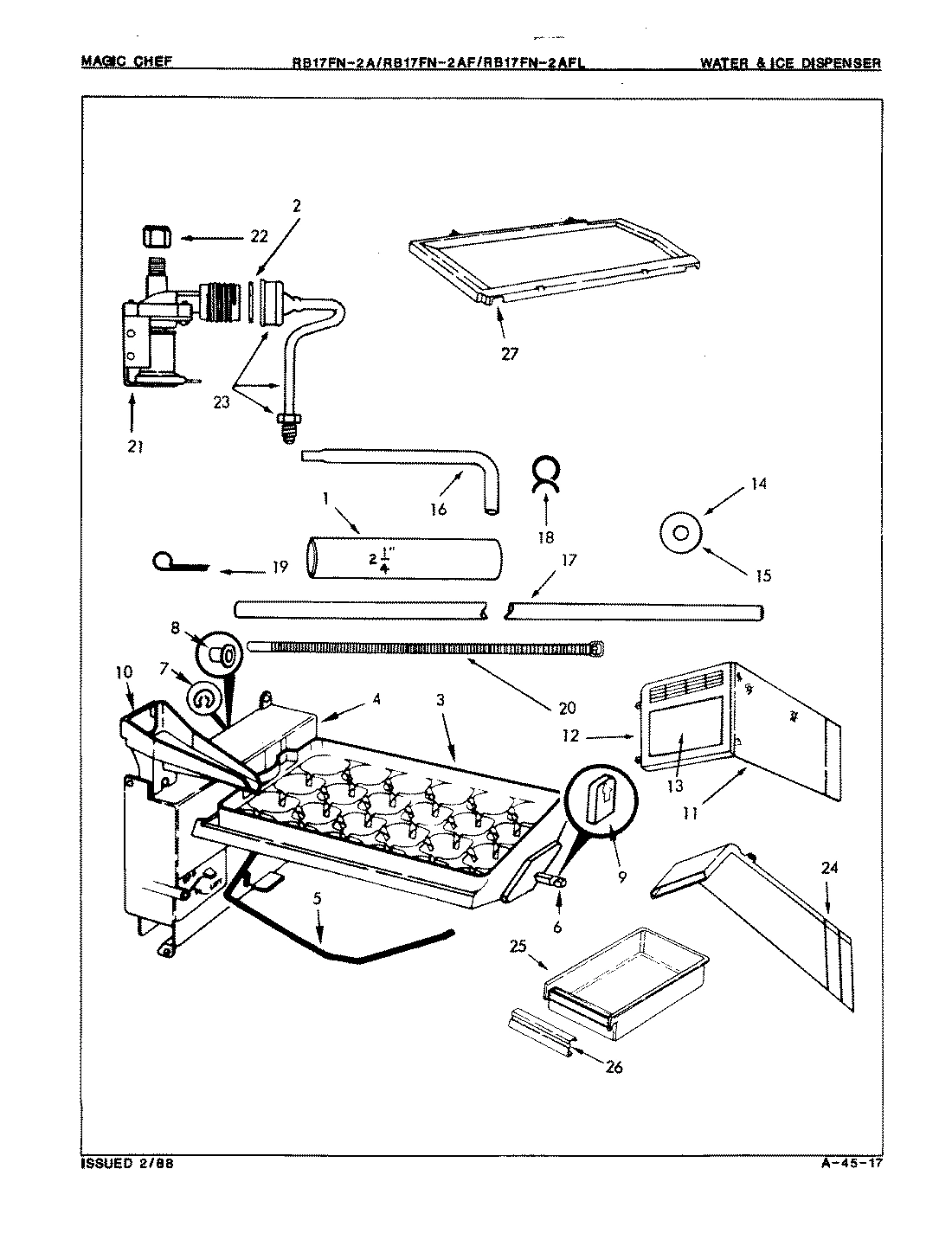 05 - WATER & ICE DISPENSER