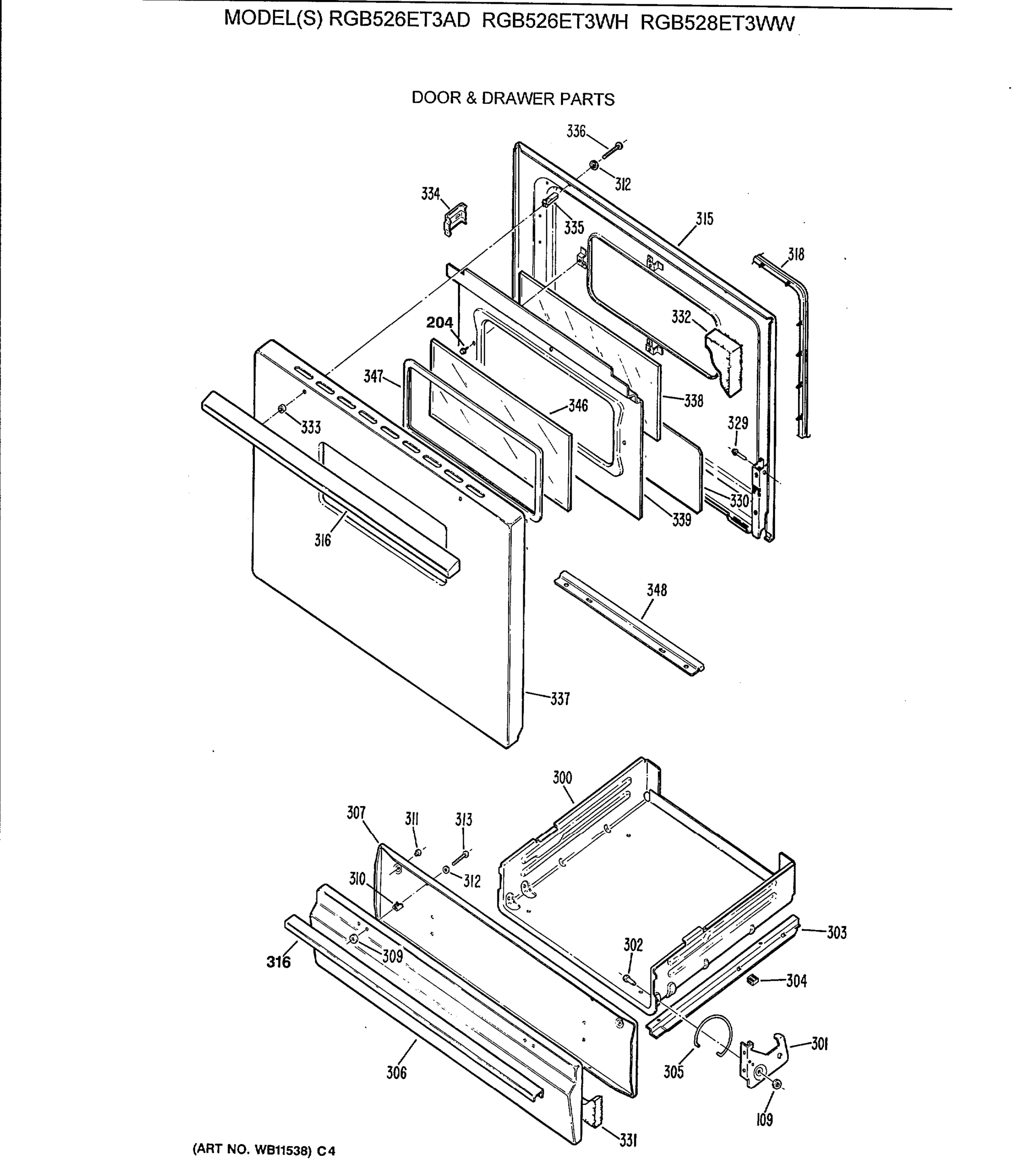 DOOR & DRAWER PARTS