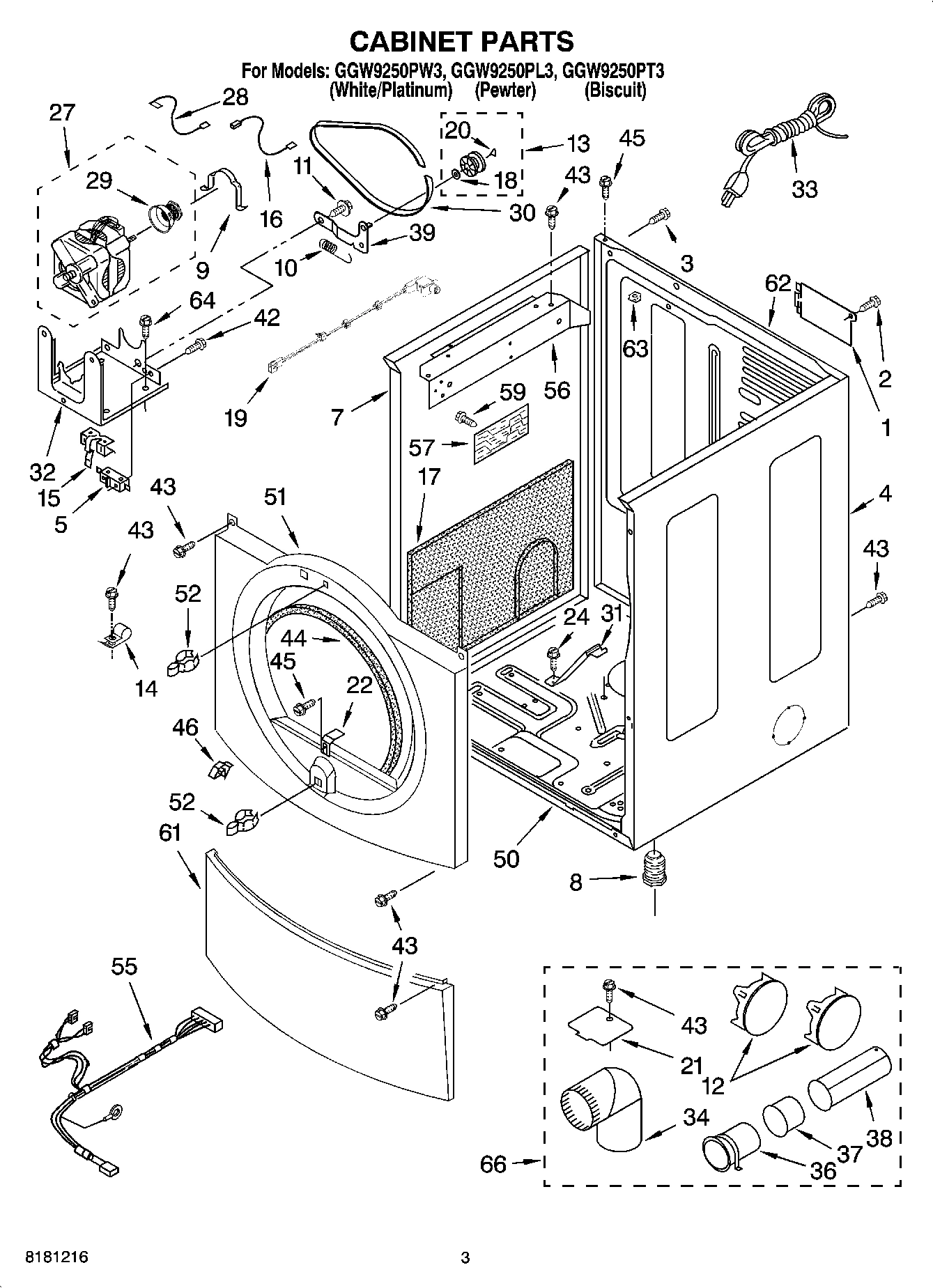 02 - CABINET PARTS