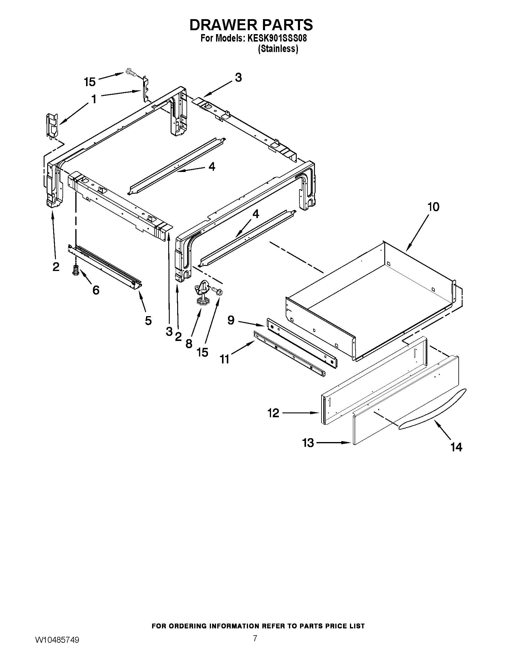 04 - DRAWER PARTS