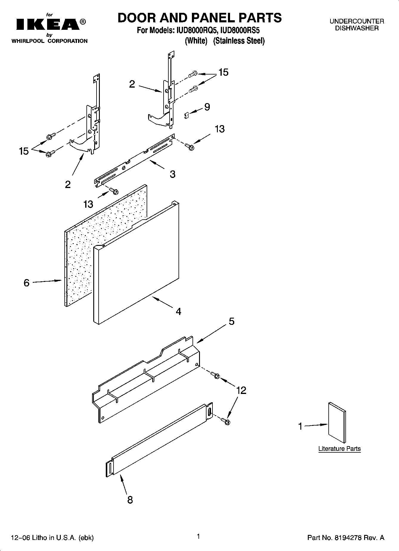 01 - DOOR AND PANEL PARTS