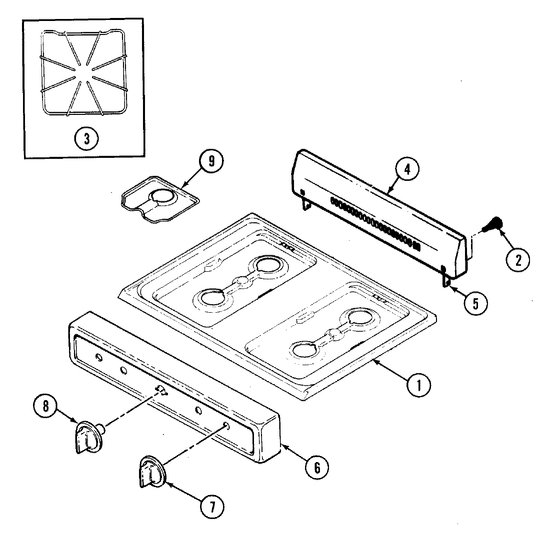 03 - TOP ASSY./CONTROL PANEL