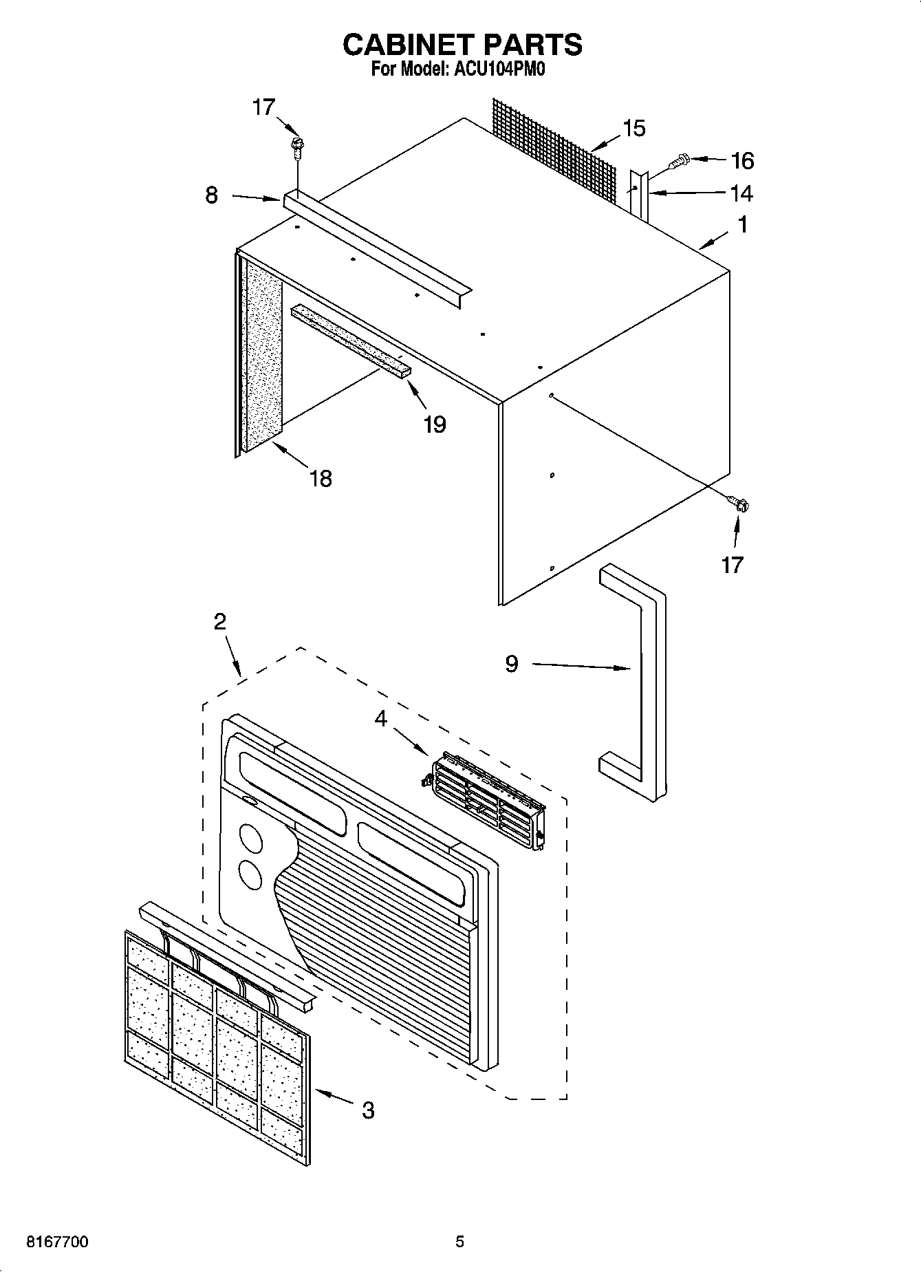 03 - CABINET PARTS