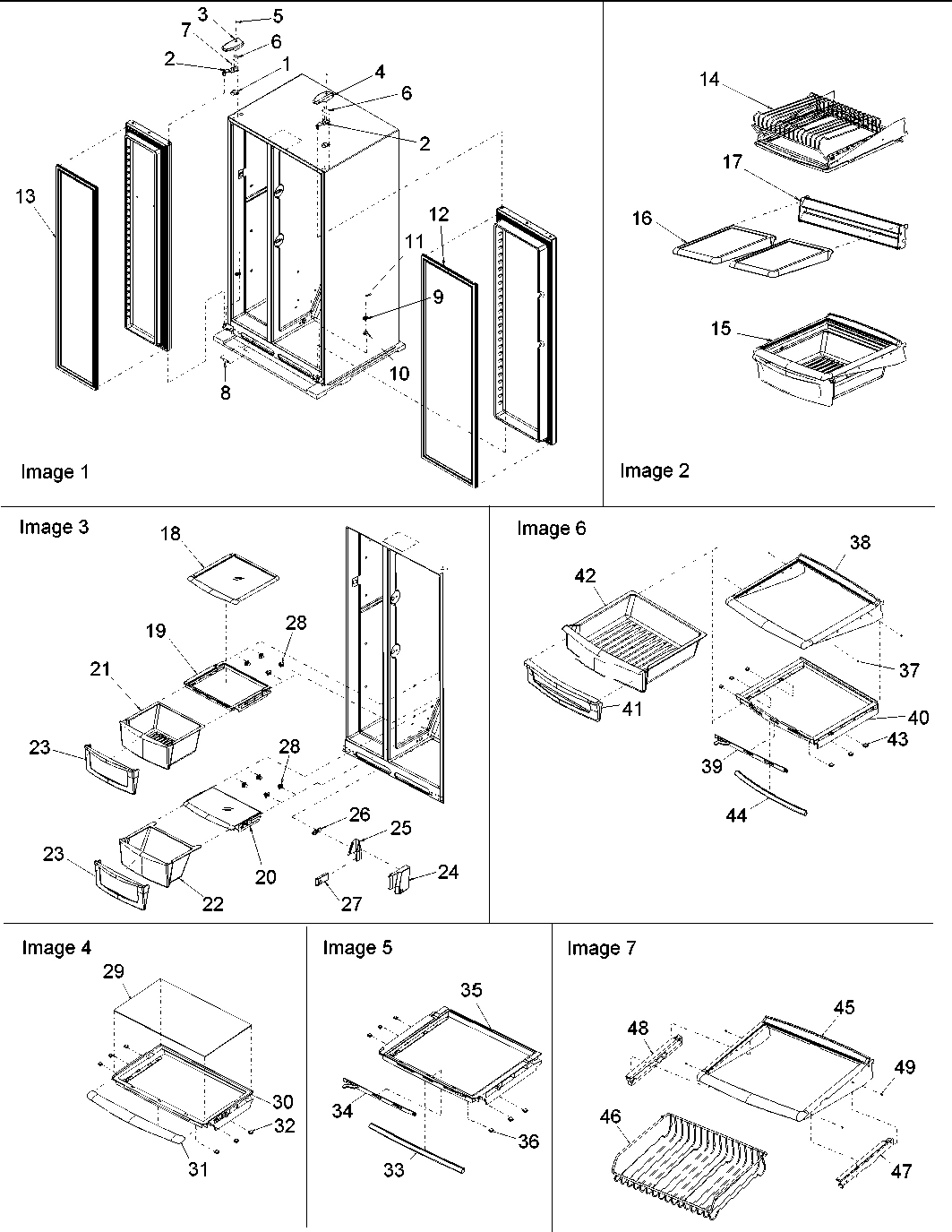 10 - Hinges, & Refrigerator Shelving