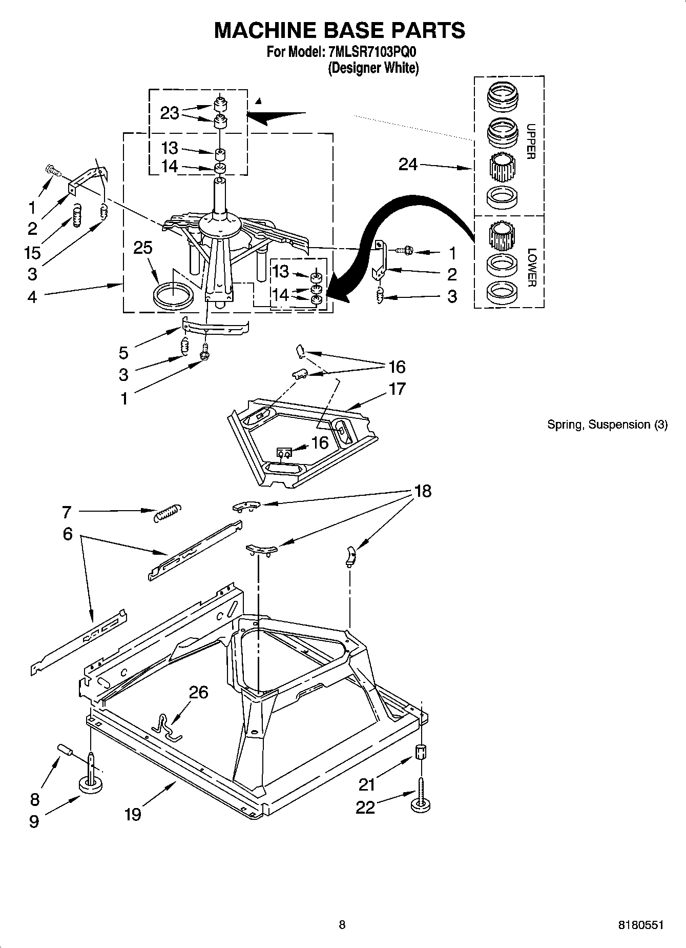 05 - MACHINE BASE PARTS