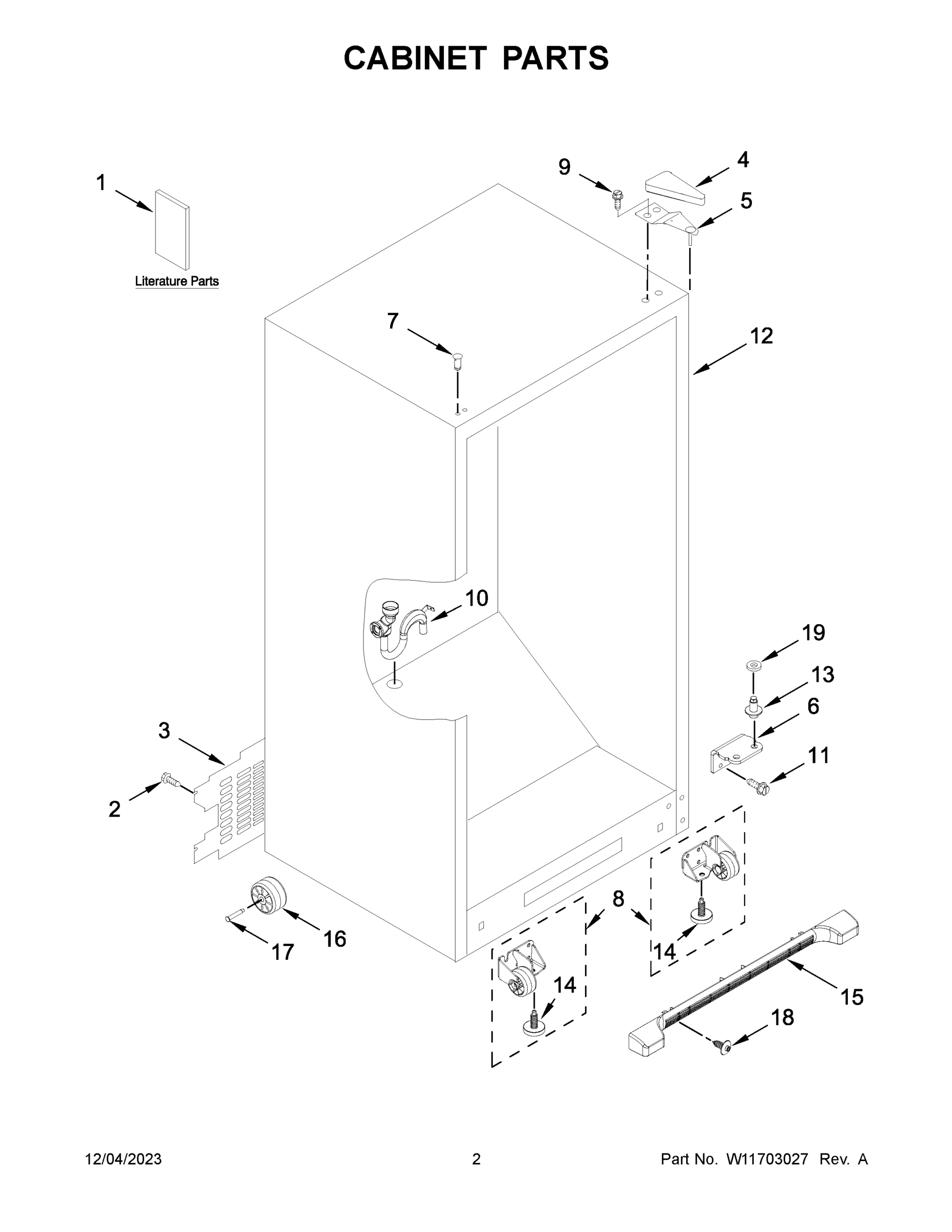 02 - CABINET PARTS