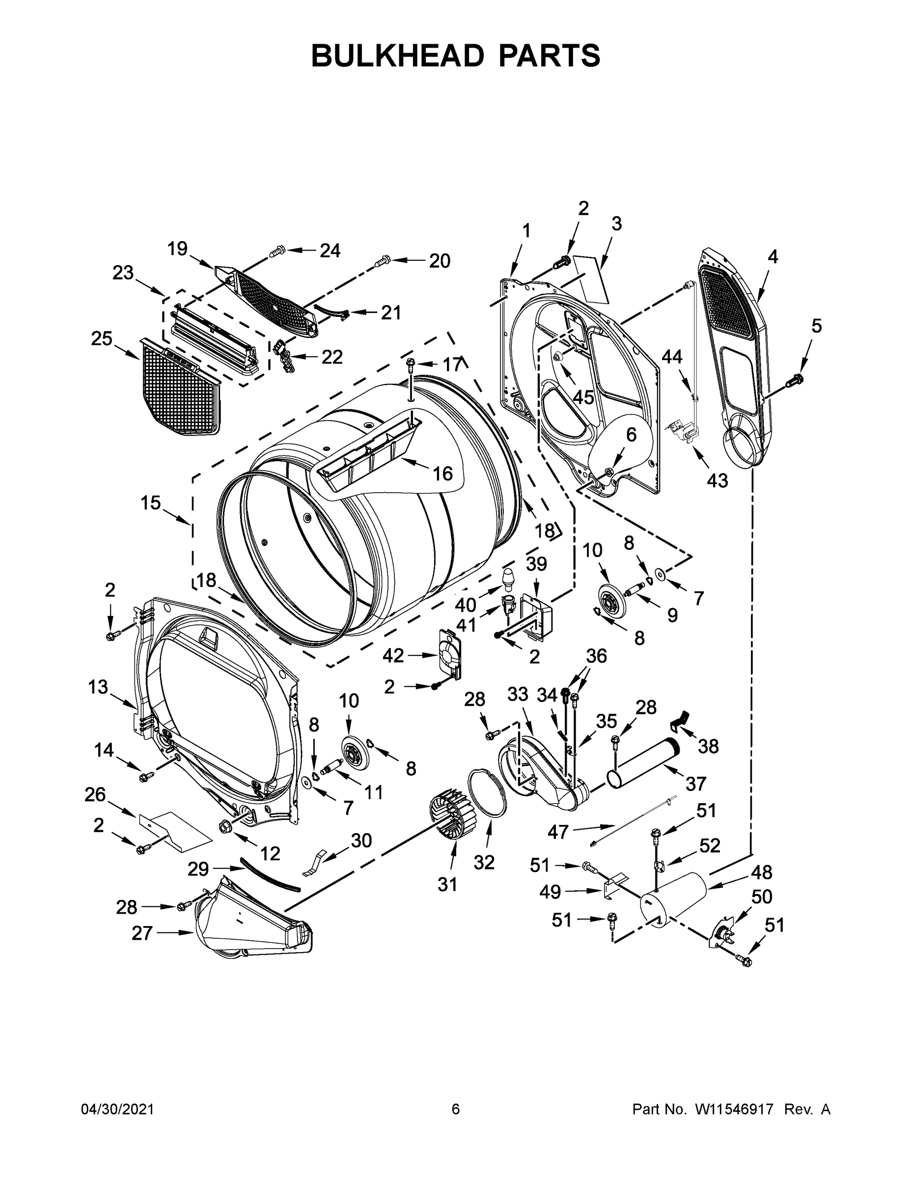 04 - BULKHEAD PARTS