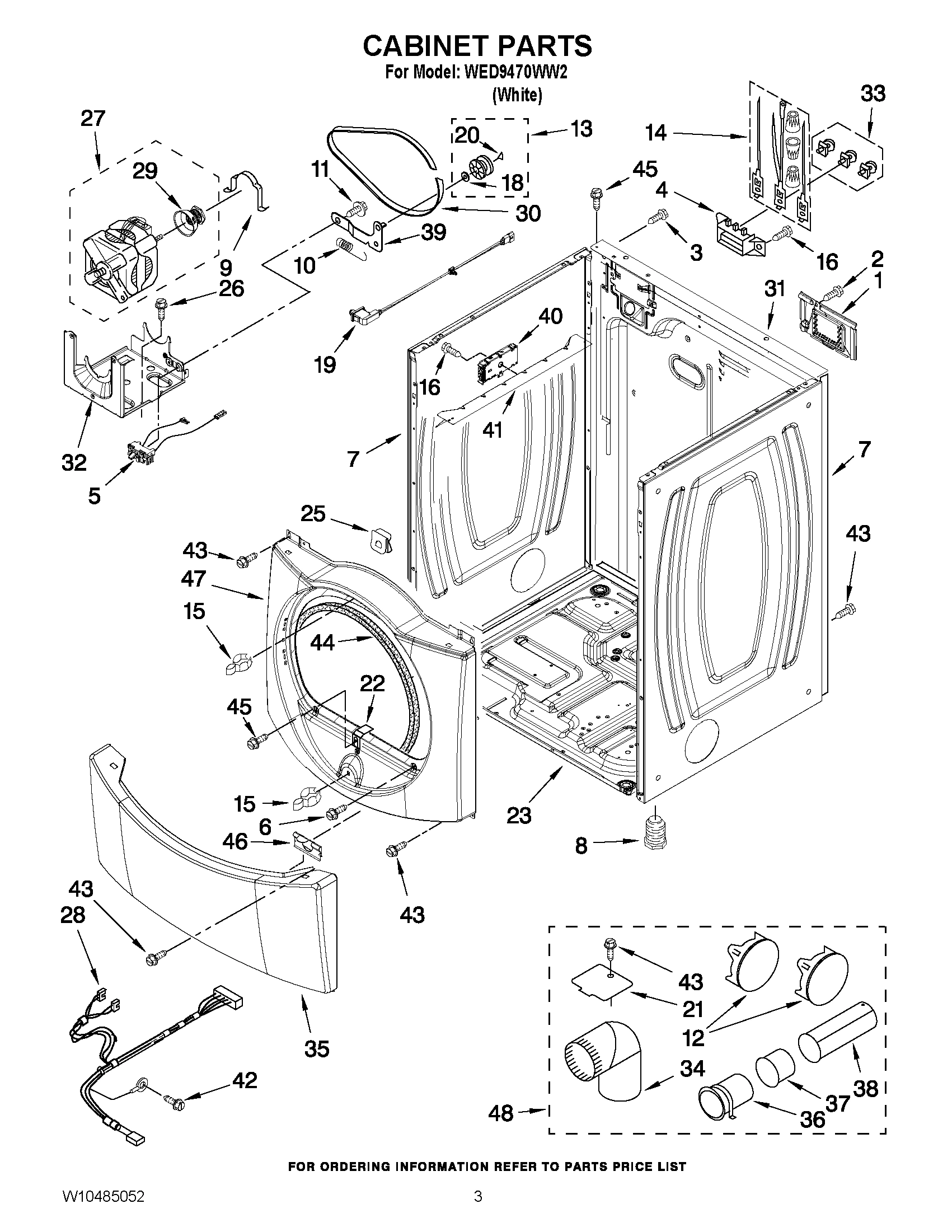 02 - CABINET PARTS