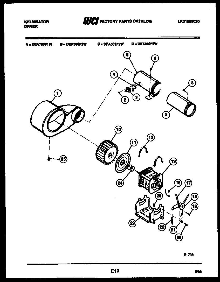 05 - BLOWER AND DRIVE PARTS