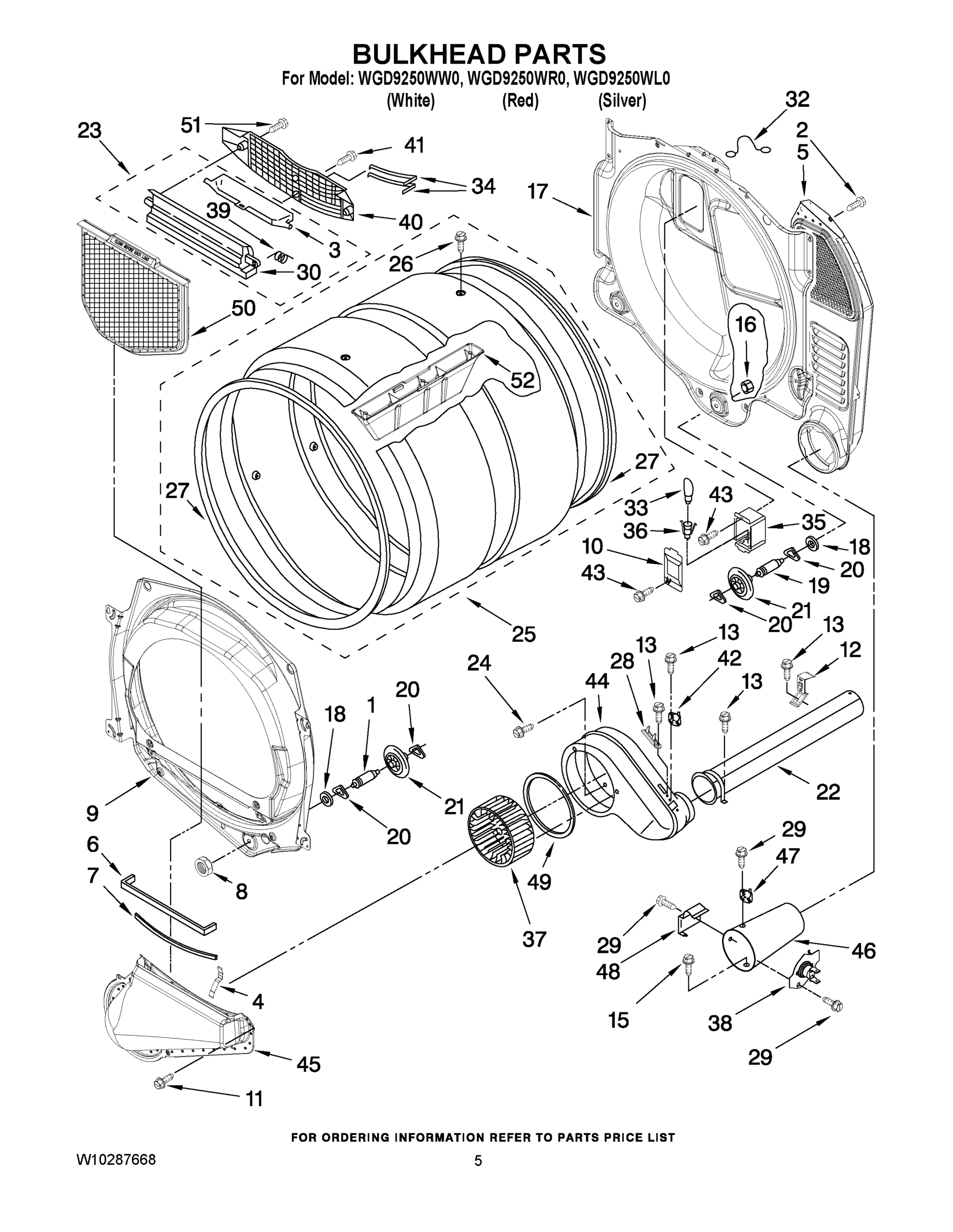 03 - BULKHEAD PARTS