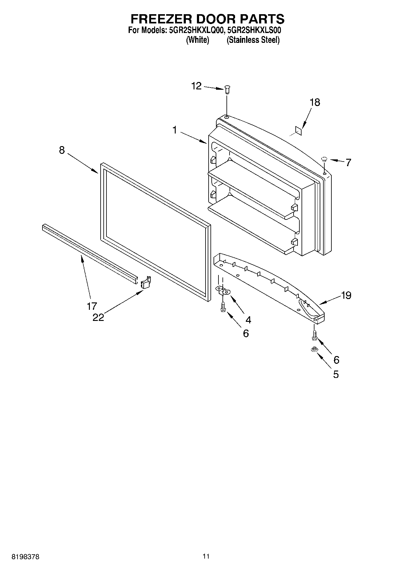 06 - FREEZER DOOR