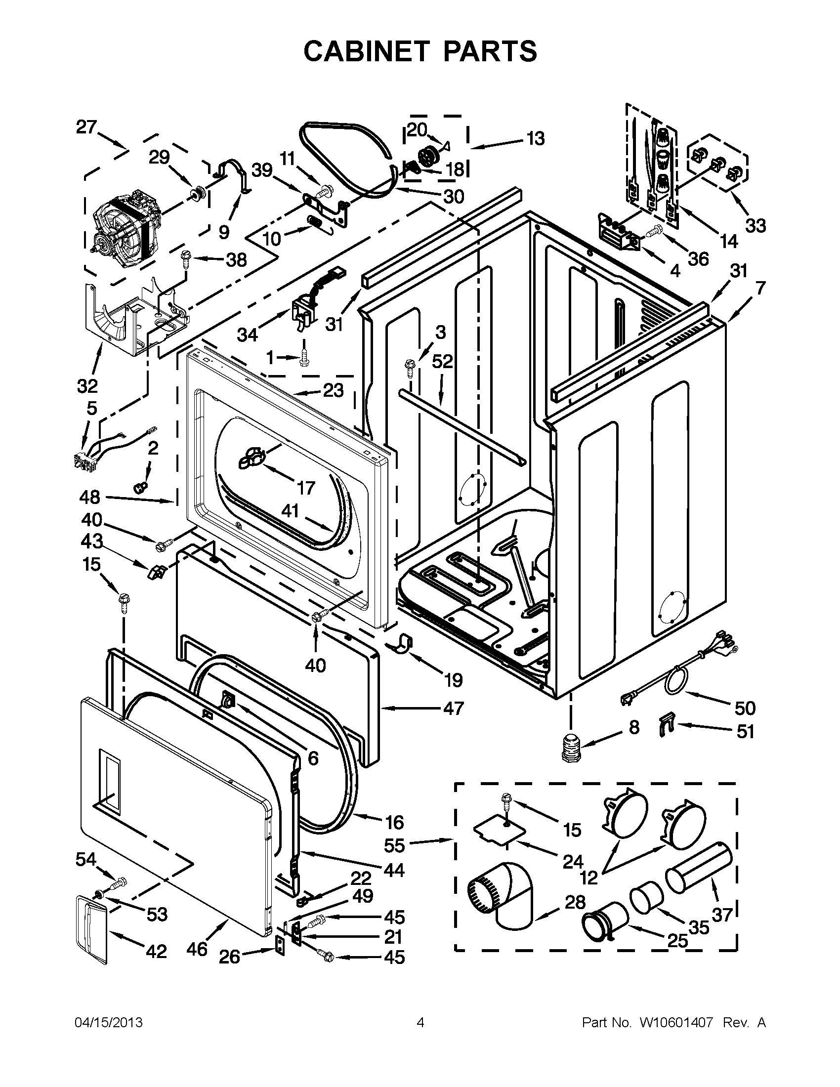 02 - CABINET PARTS
