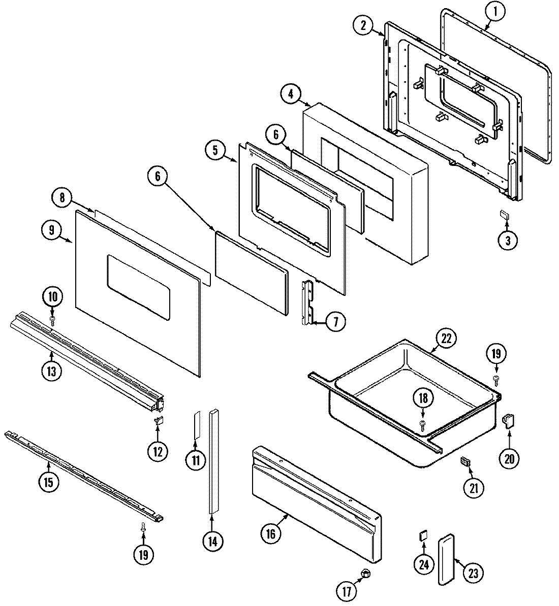 04 - DOOR/DRAWER (VVx SER. PRE. 21)