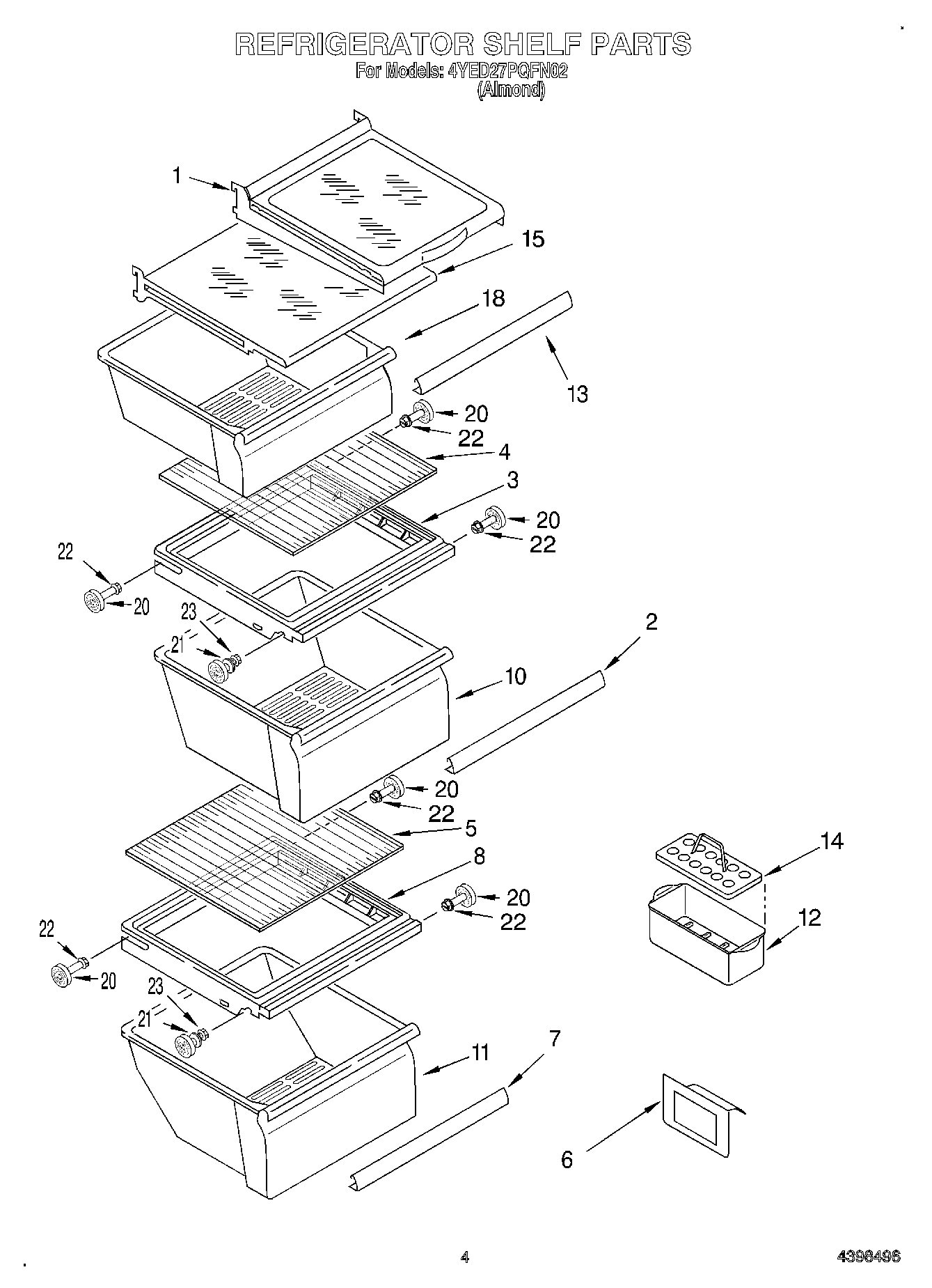 03 - REFRIGERATOR SHELF