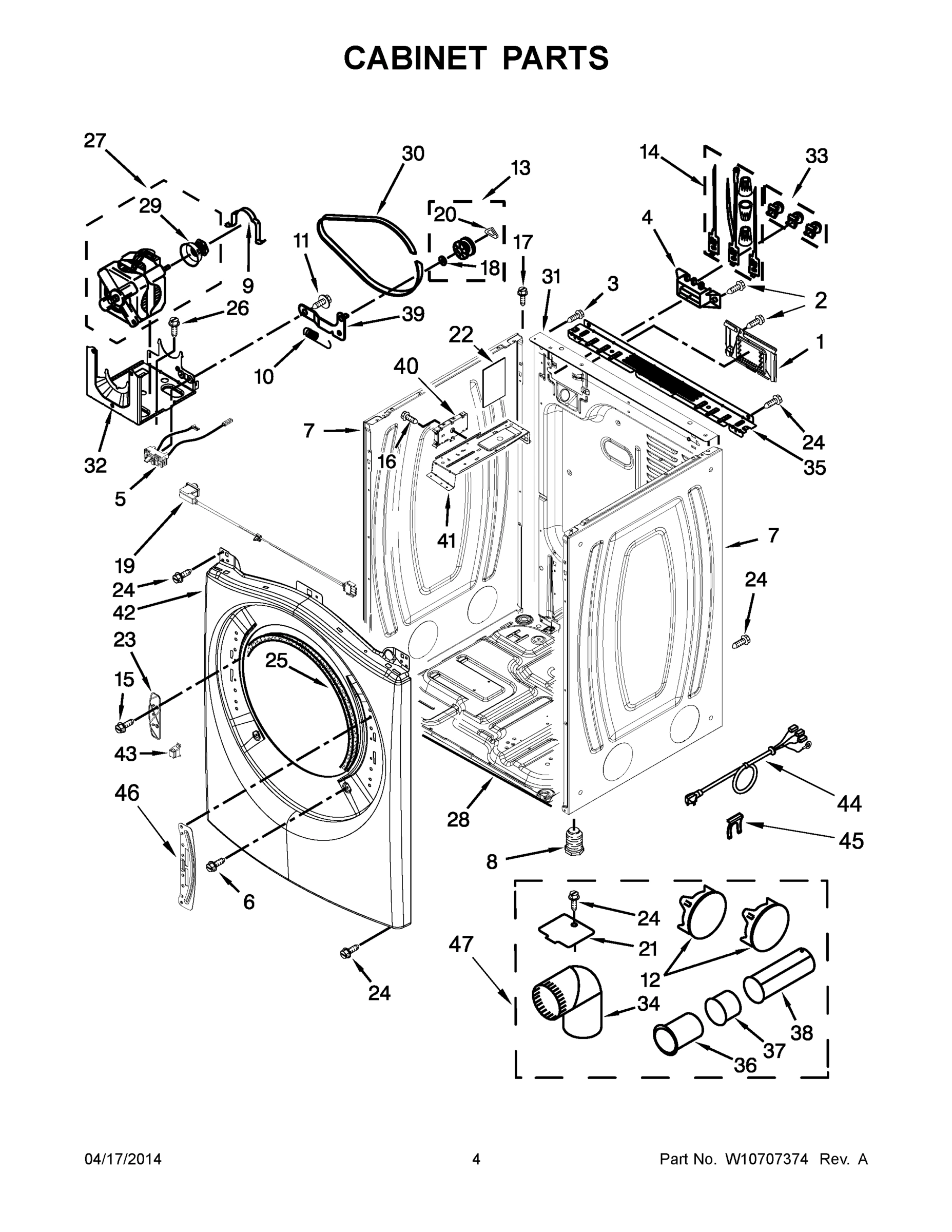 03 - CABINET PARTS