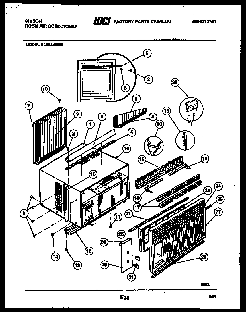 02 - CABINET PARTS
