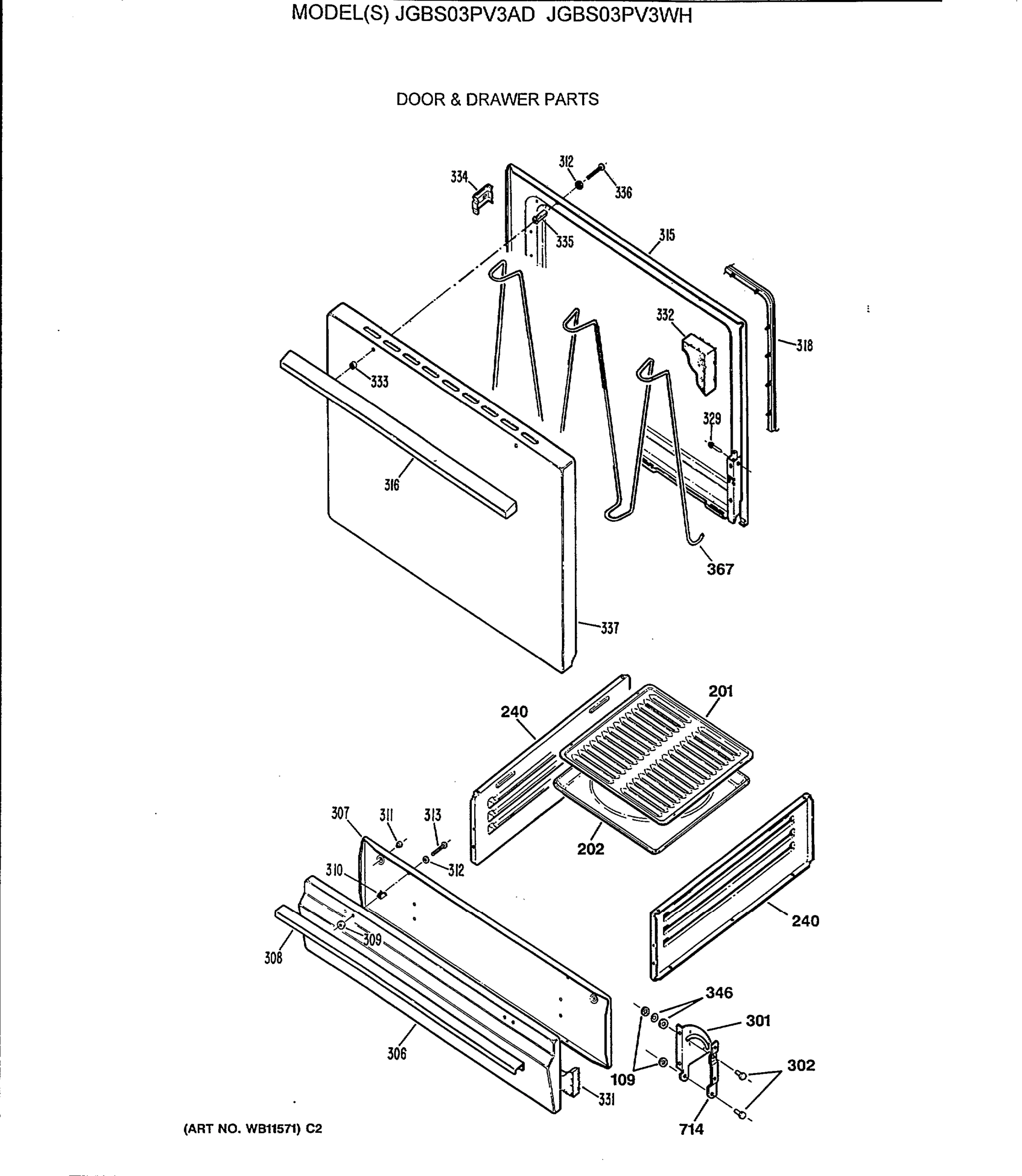 DOOR & DRAWER PARTS
